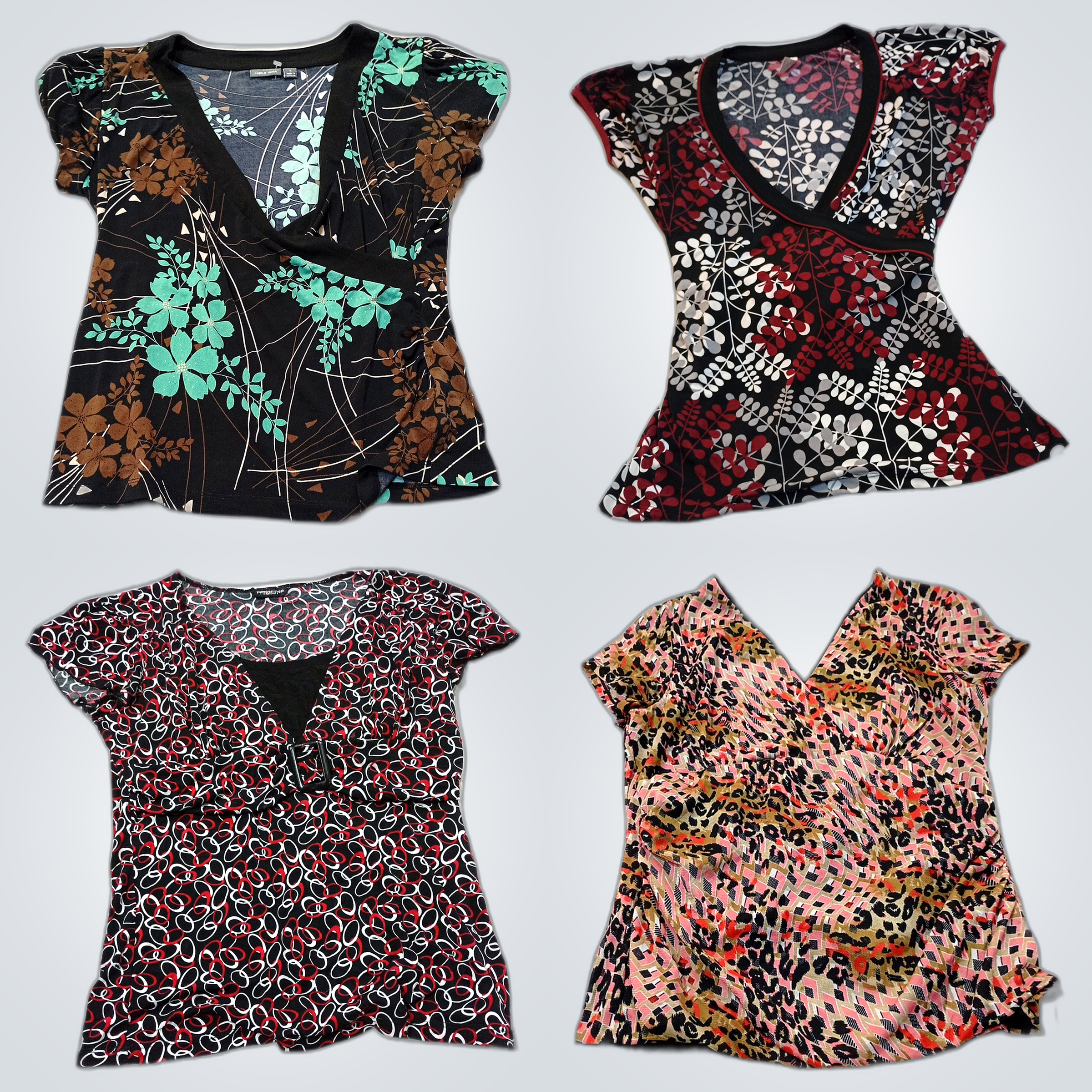 Pacote de Blusas Estampadas - George, Hanna Anders..