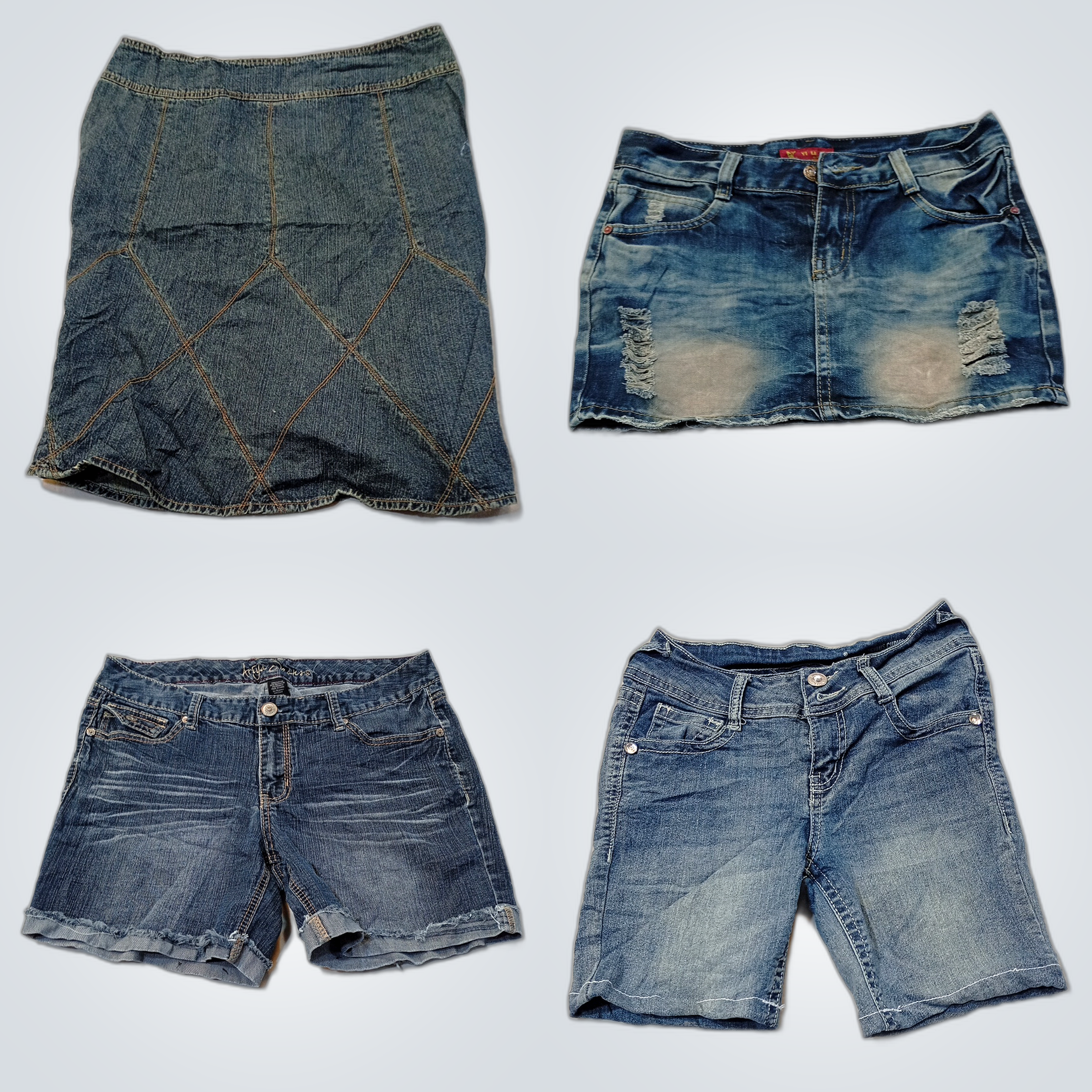 Ensemble en denim : Axcess, bebe, Argya Jeans & Pl..