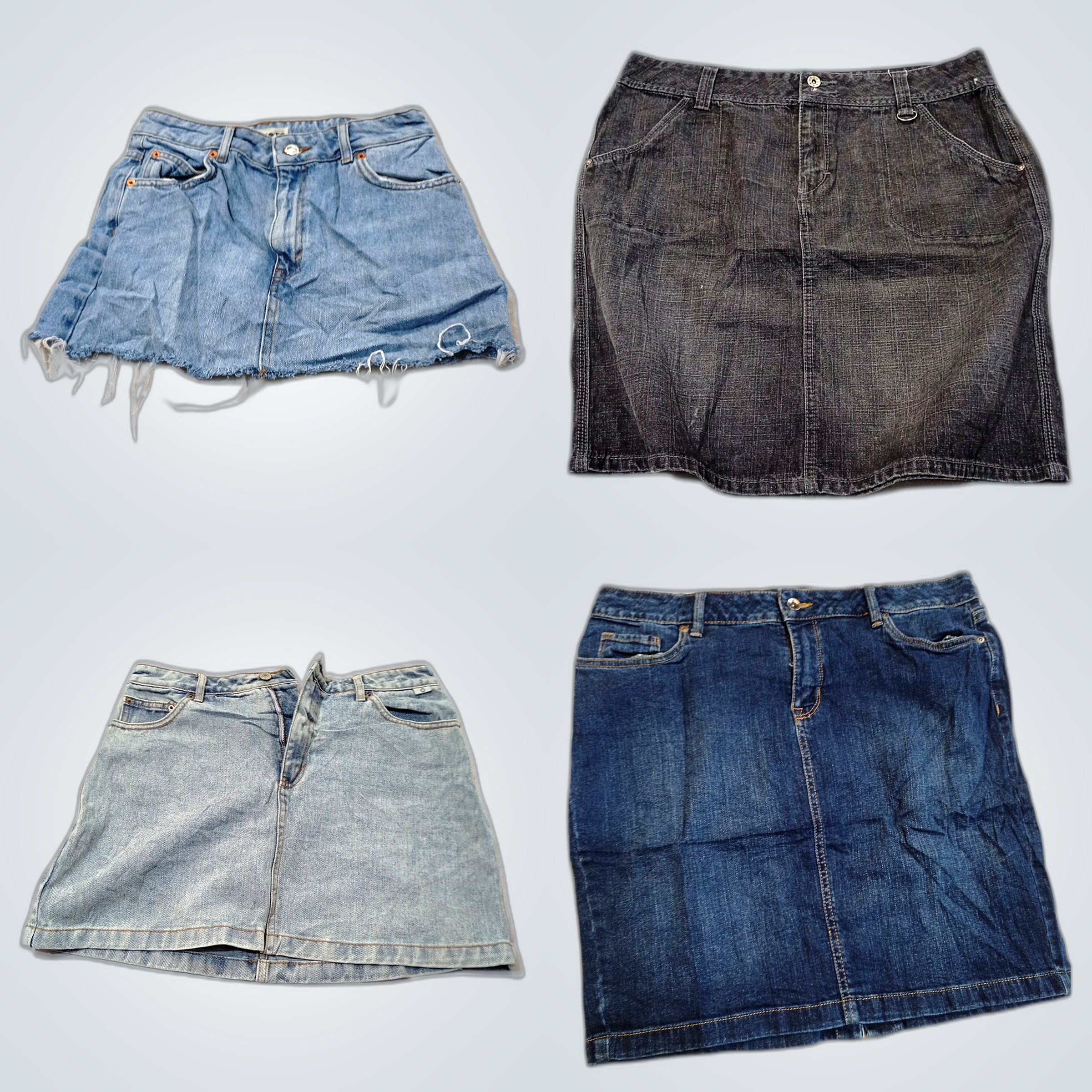 Y2K Denim Skirts Bundle