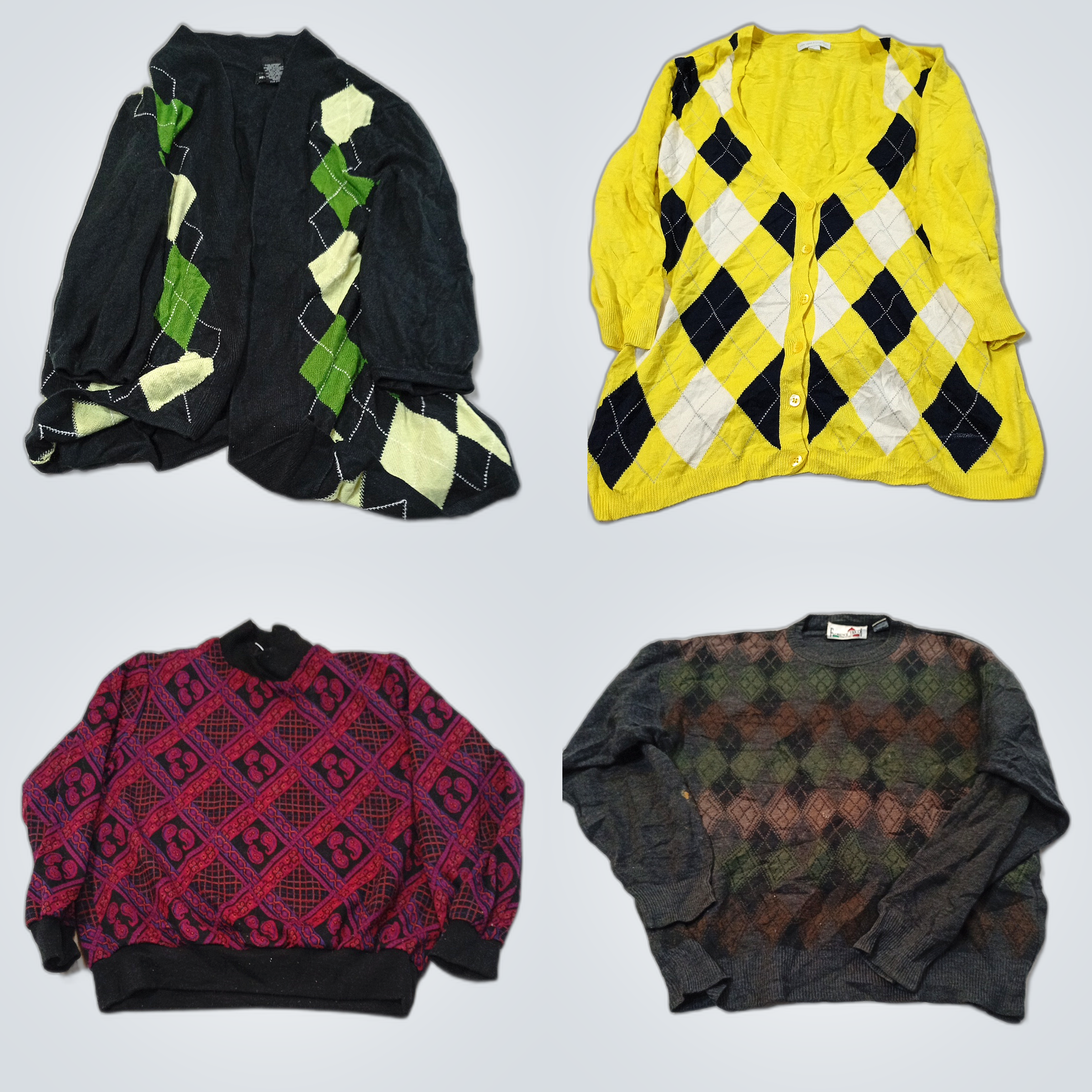 Argyle & Knit Sweater Bundle - NY&Co, Christian Si..