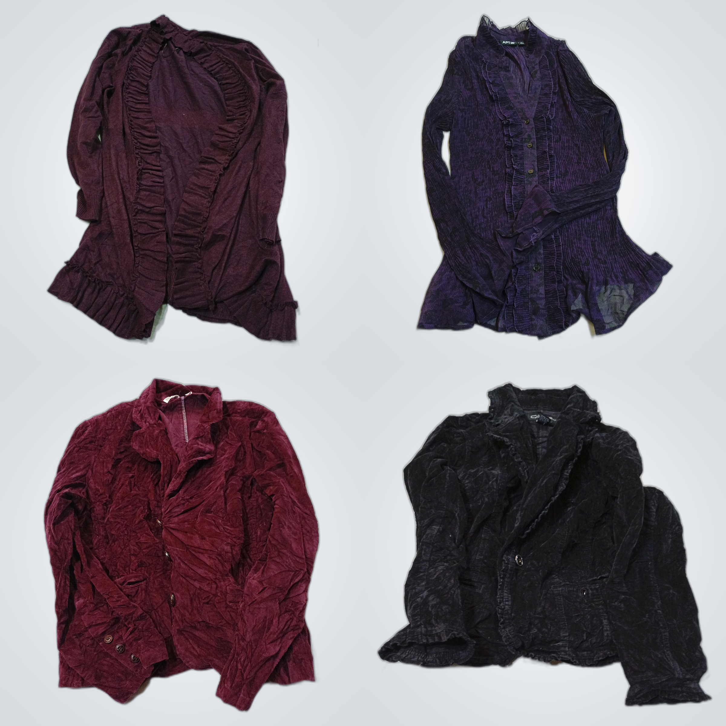 Ensemble St. John's Bay & APT.9 : Vestes en velour..