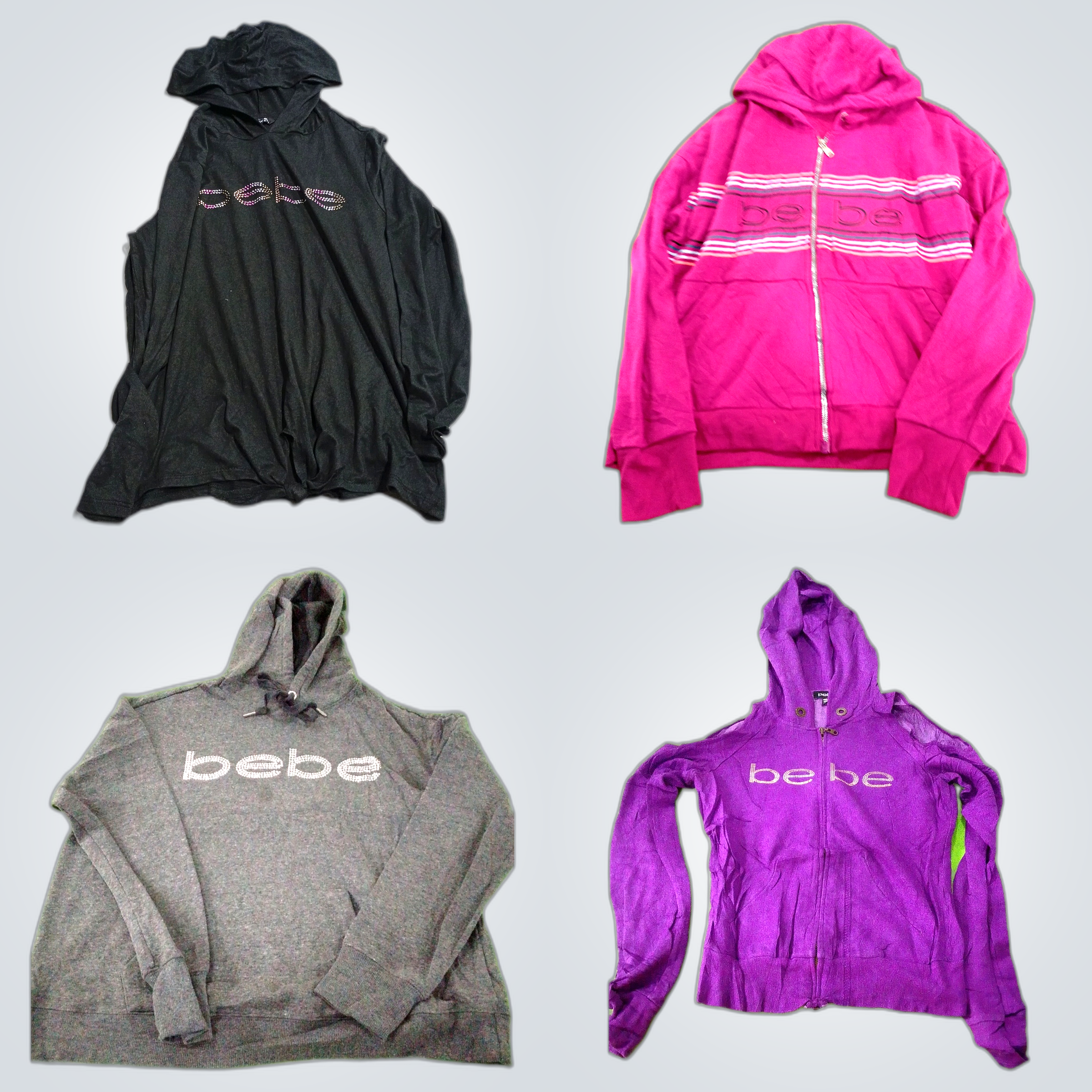 Bebe Y2K Hoodies Bundle