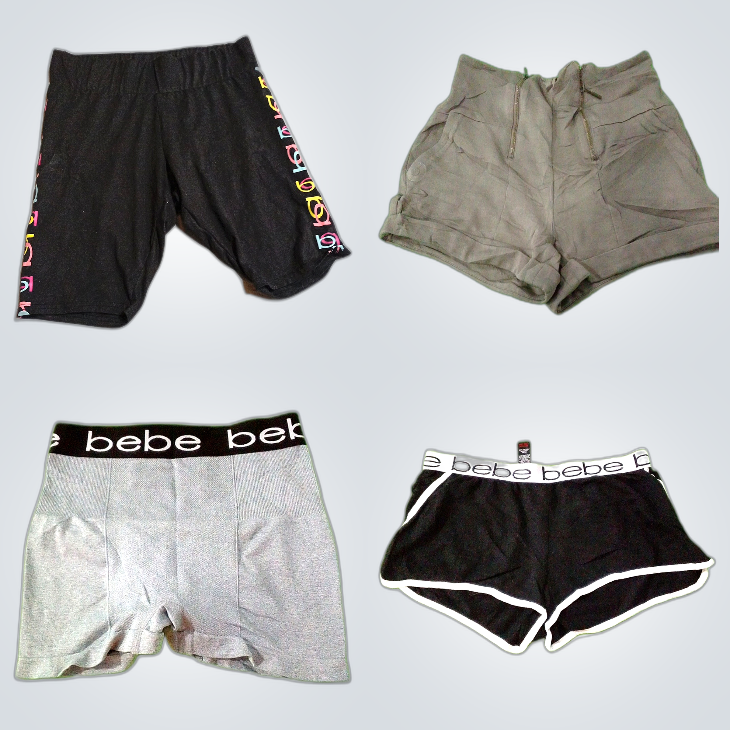 Bebe Y2K Shorts Bundle