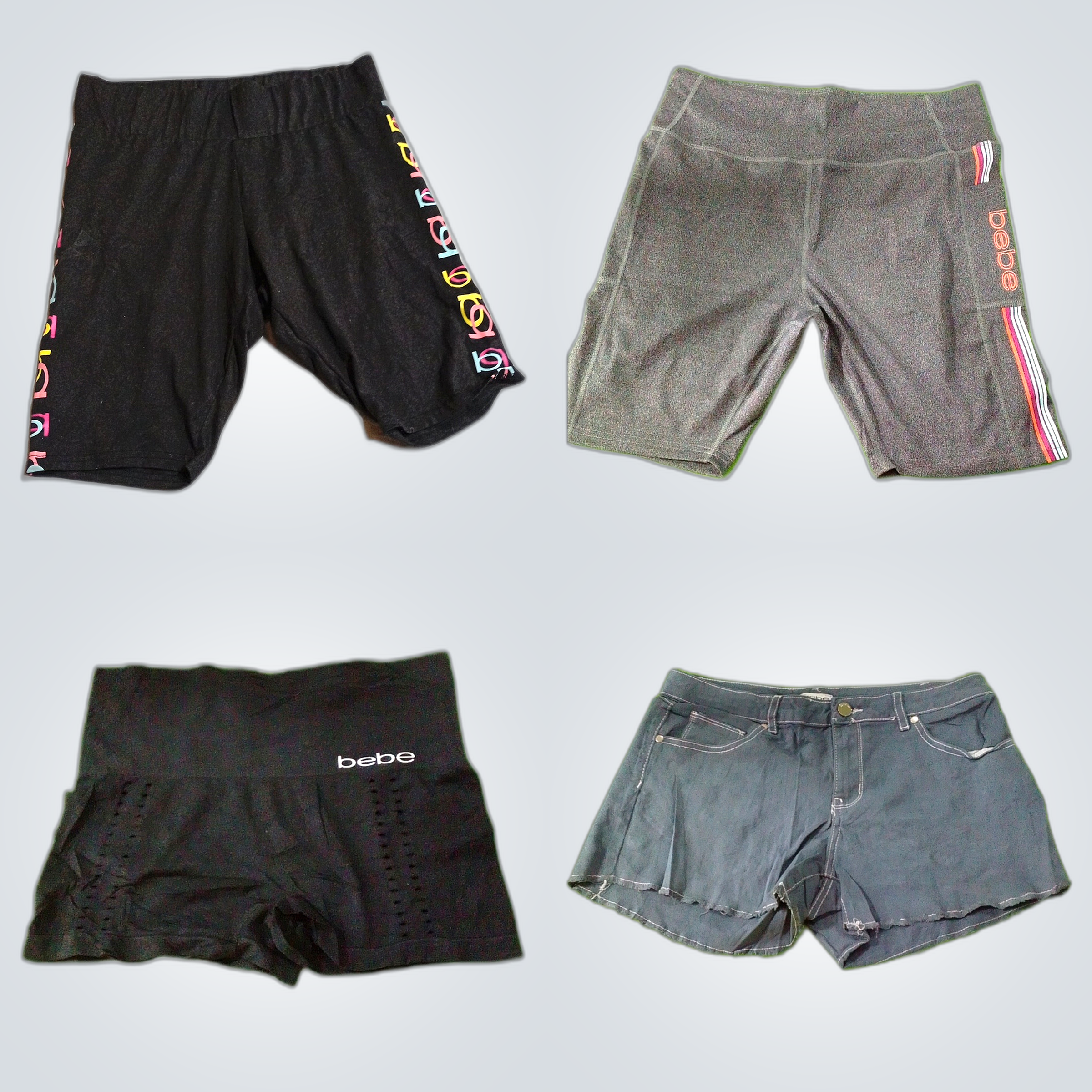 Bebe Y2K Shorts Bundle