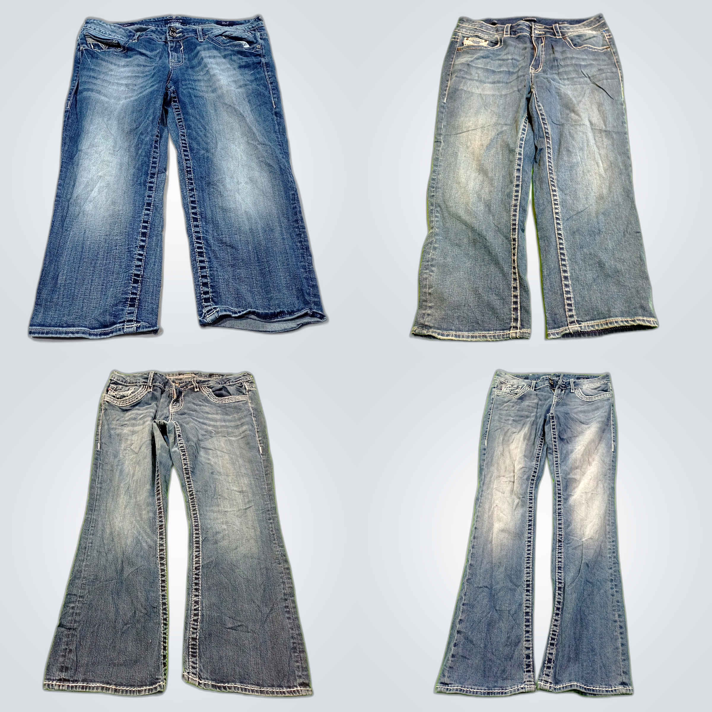 Vigoss Bootcut Jeans 10-Pack Bundle