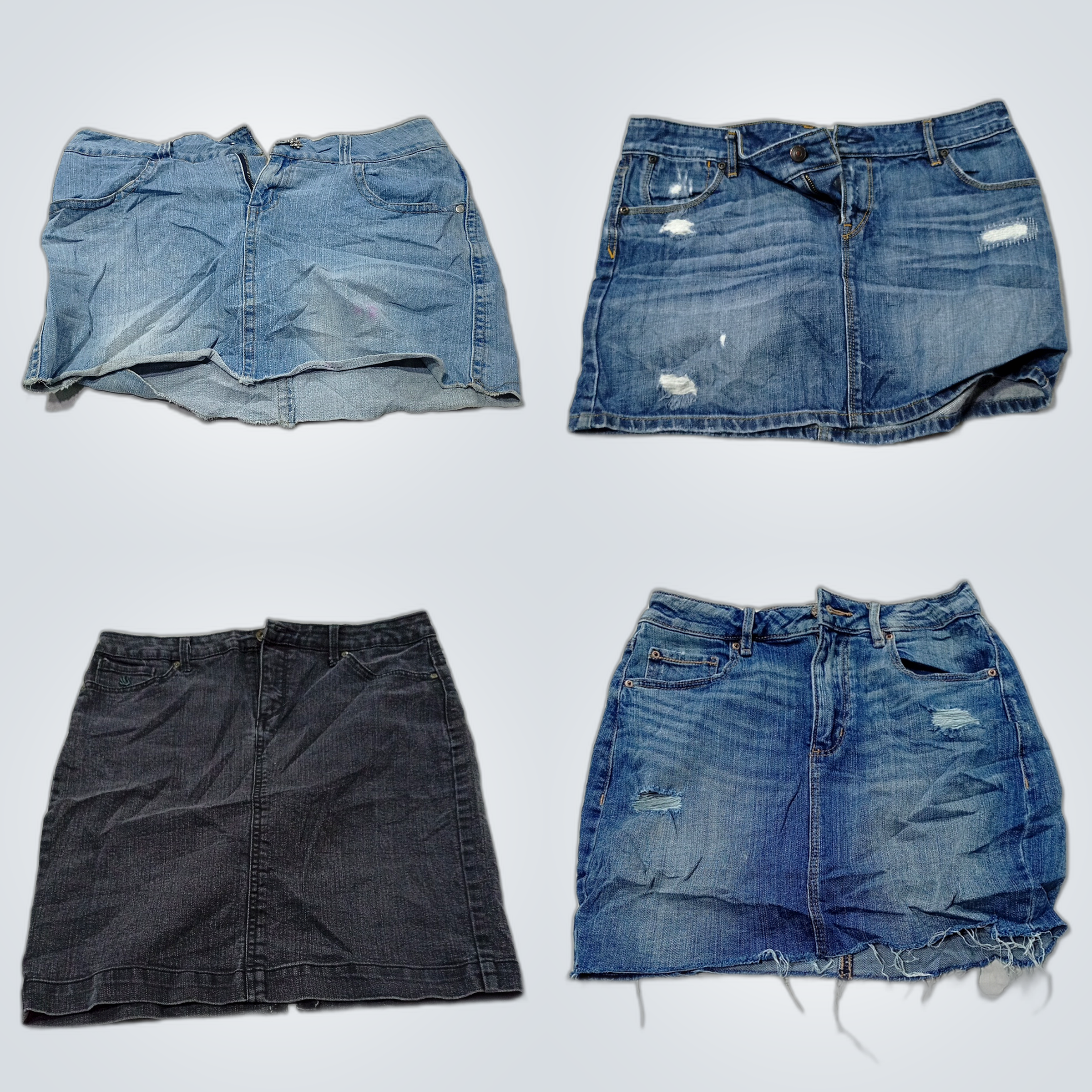 Conjunto de Saia de Jeans e Calças LOFT deb jeans ..