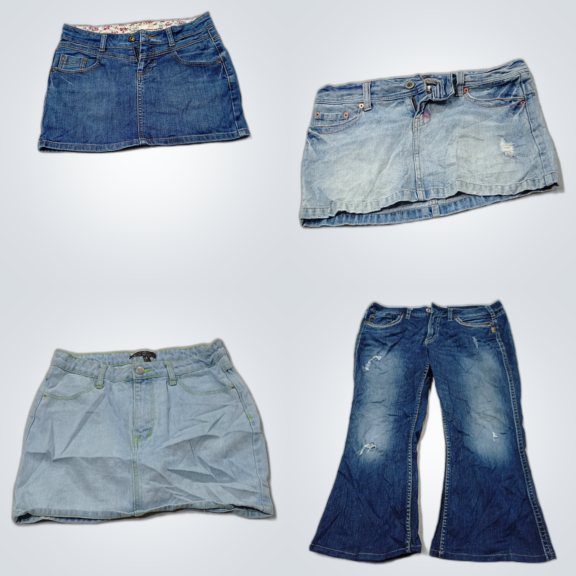 Denim Bundle: Sfera, American Eagle, 7 For All Man..