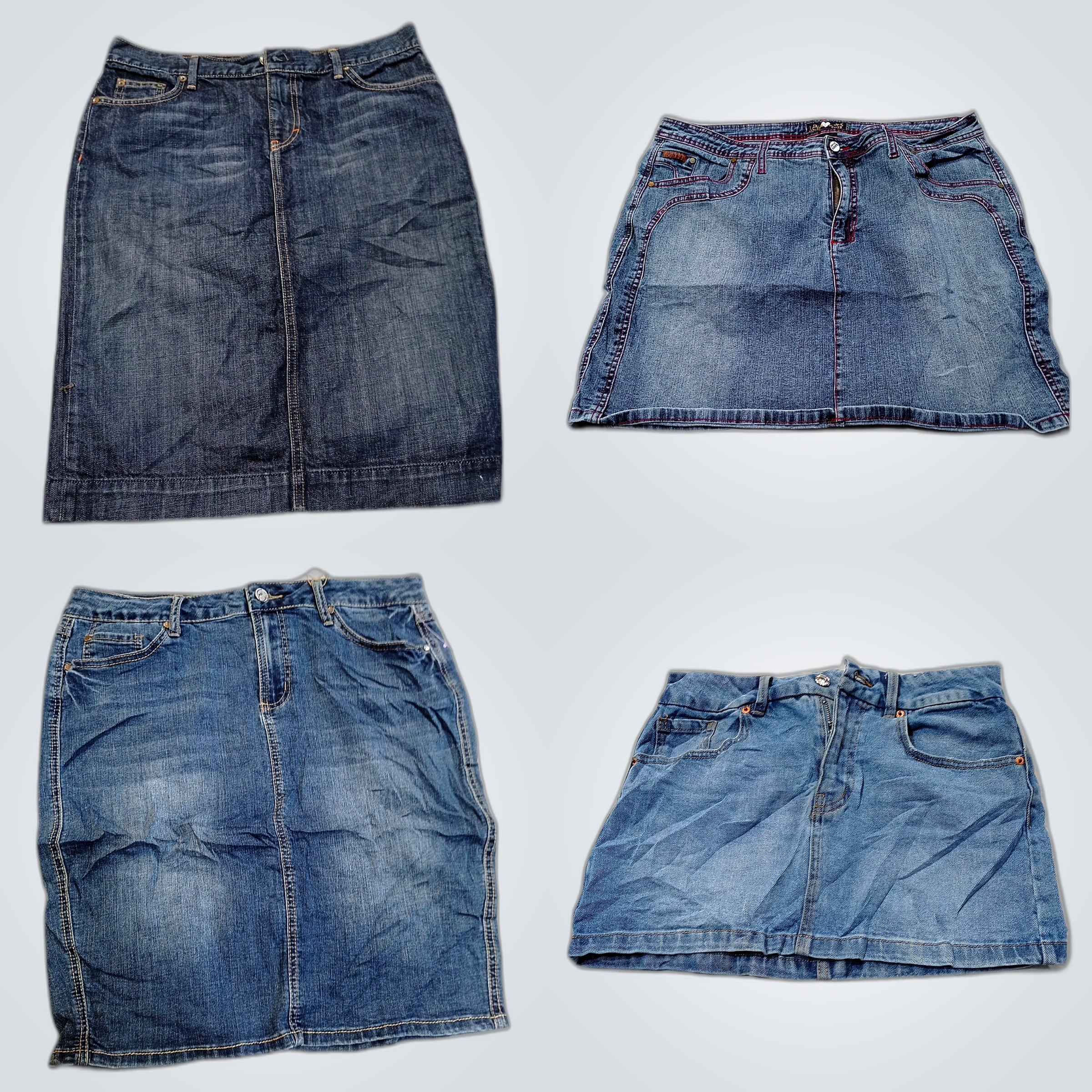 Y2K Denim Skirts Bundle