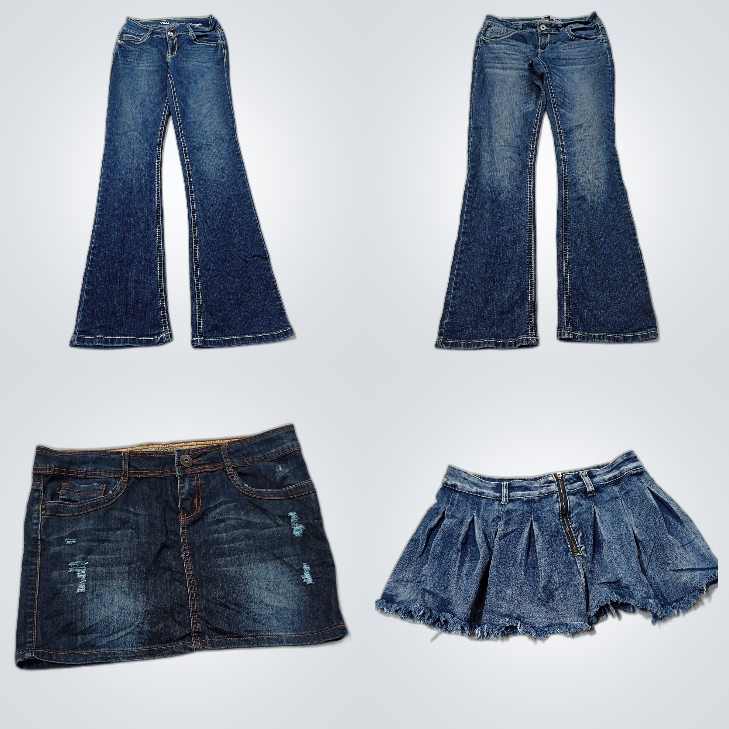 Gently Used Denim Bundle: Wallflower, Myth of Jade..