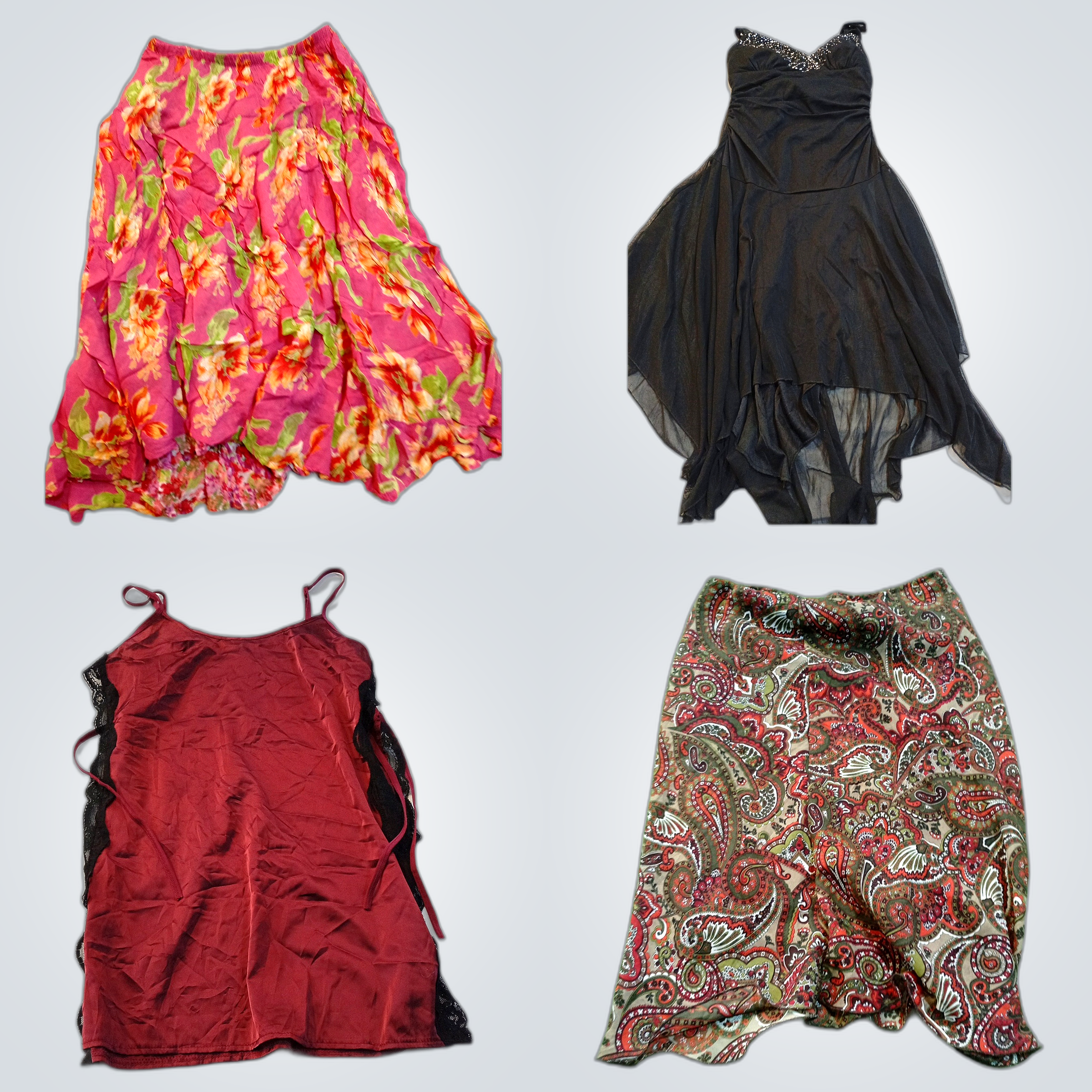 Designer & Trendy Women's Dresses & Skirts Bundle ..