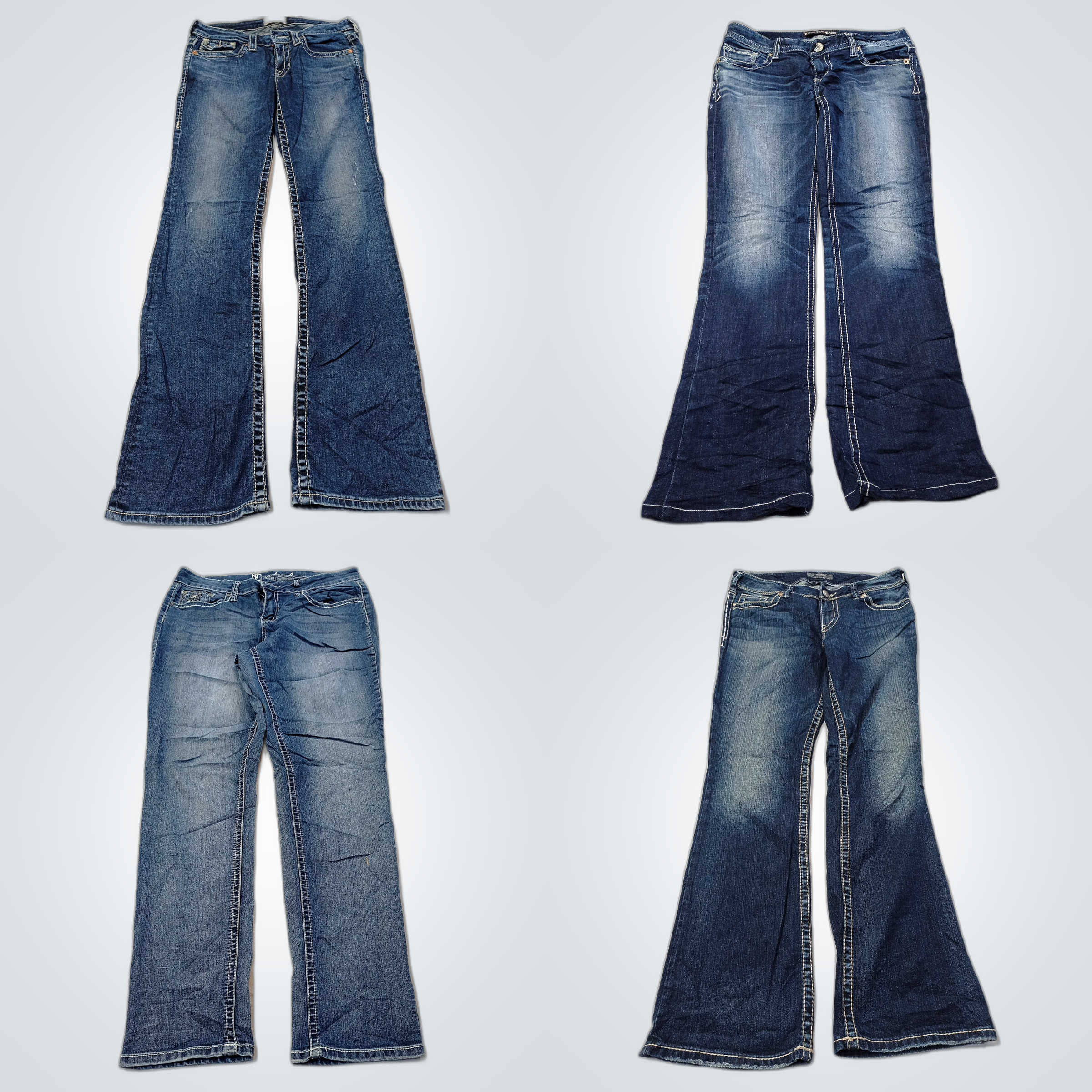 Big Star, Express & More Denim Bundle: 7 Piece Jea..