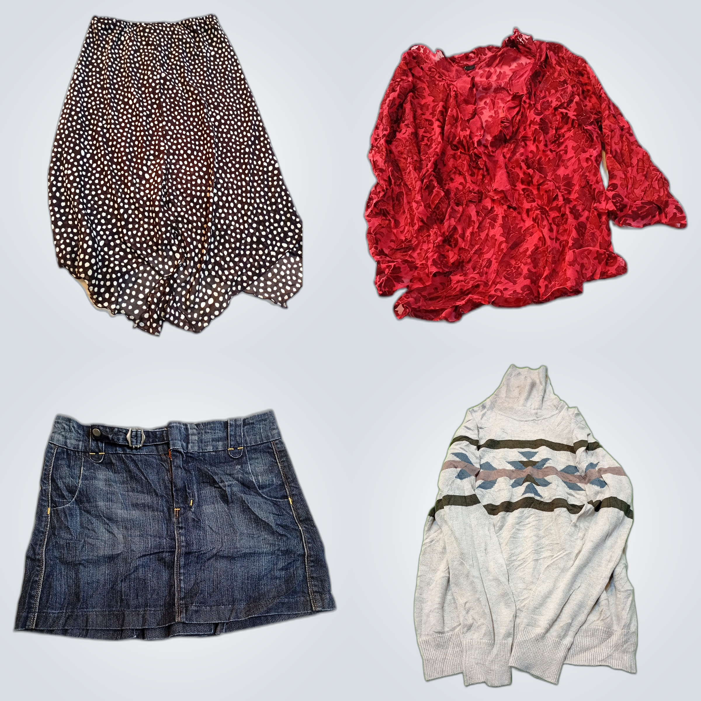 Covington & AEO Sweater Bundle with HAODUOYI Tops ..