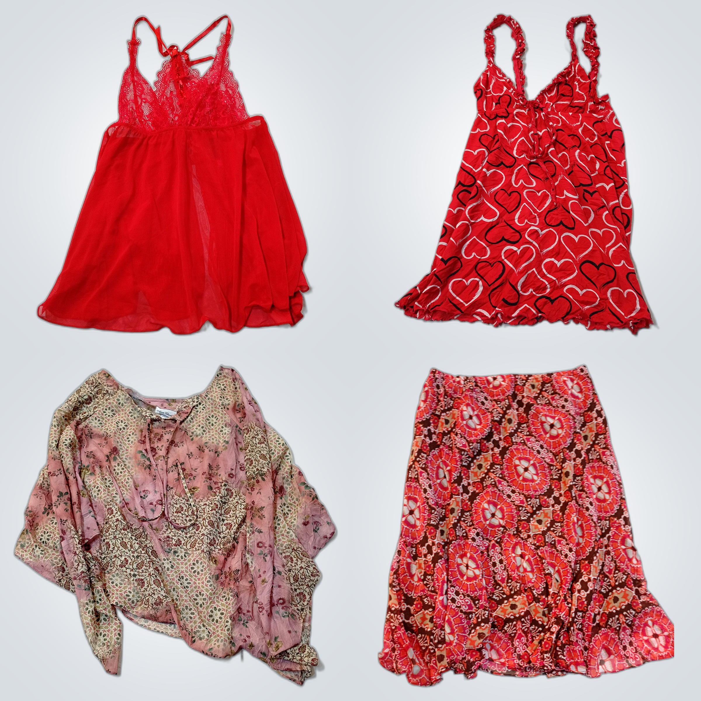 Designer & Vintage Bundle: 10 Piece Women's Fashio..