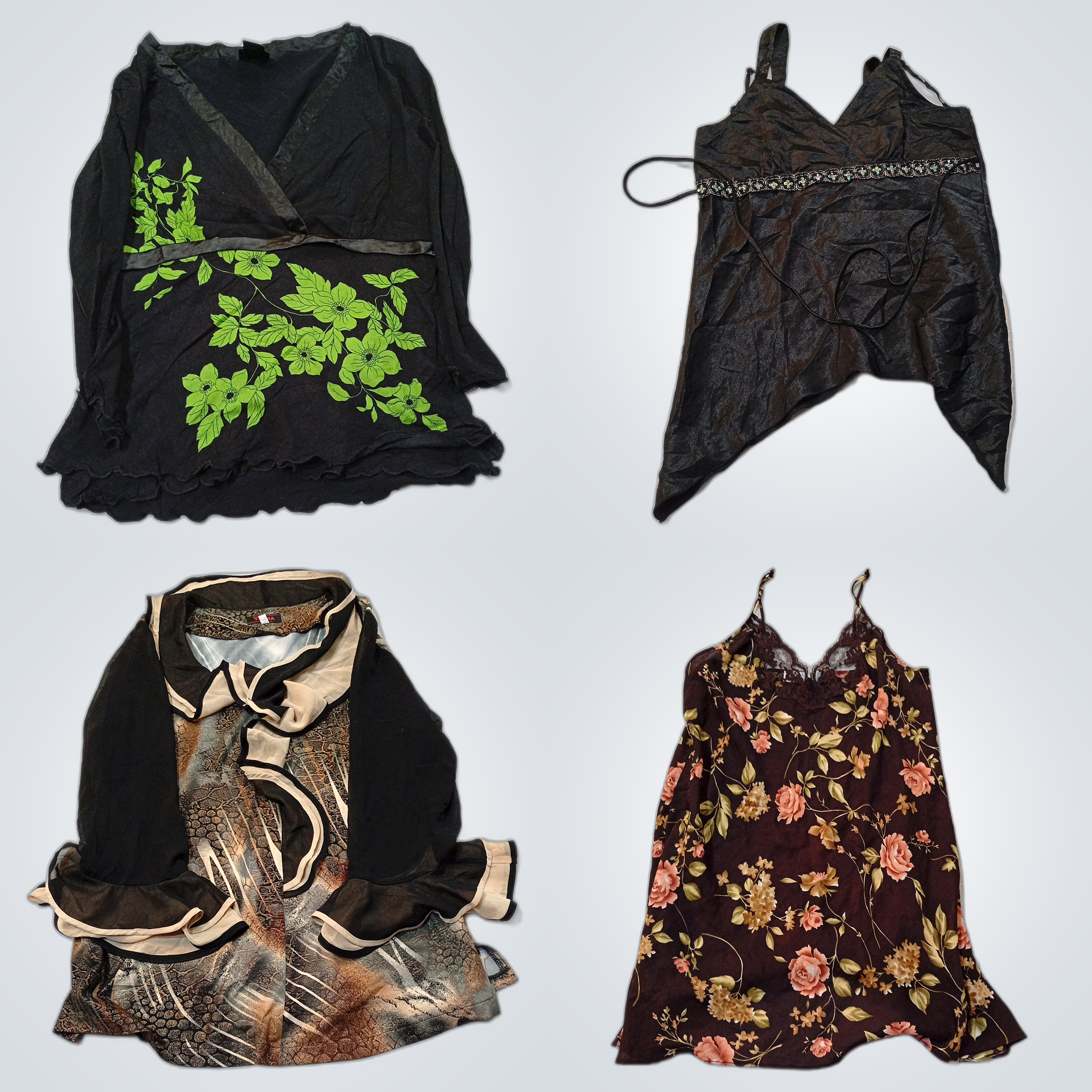 INC, Anxiety & More Top & Skirt Bundle Floral Lace..