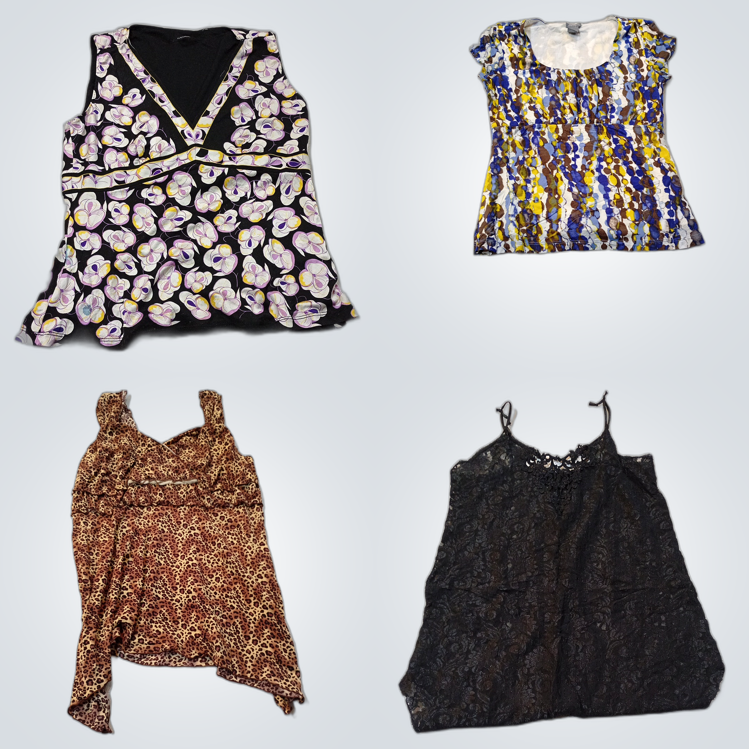 Designer Printed Blouse & Skirt Bundle ELIE TAHARI..