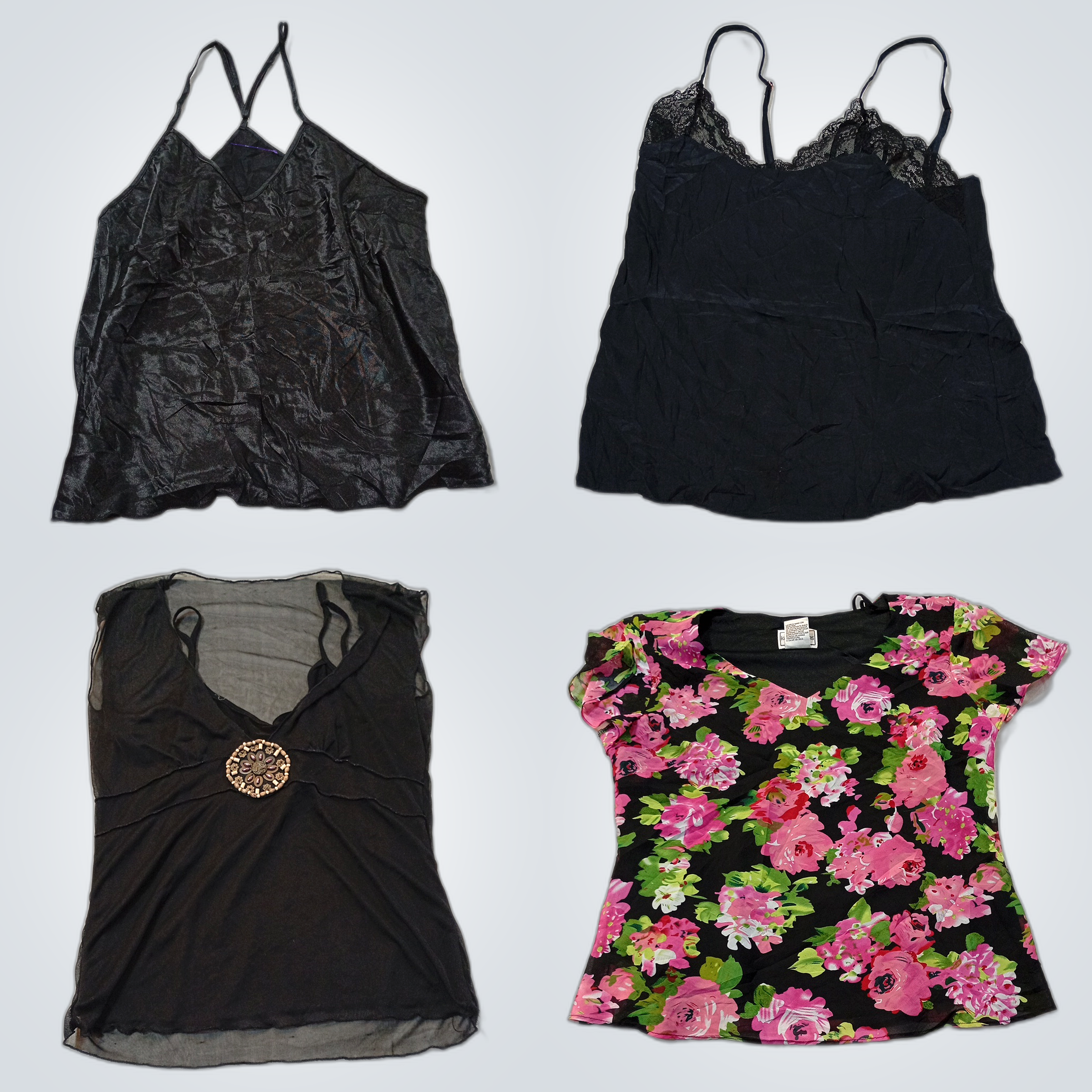 Eberjey, bebe & More Women's Tops Bundle - 10 Pc S..