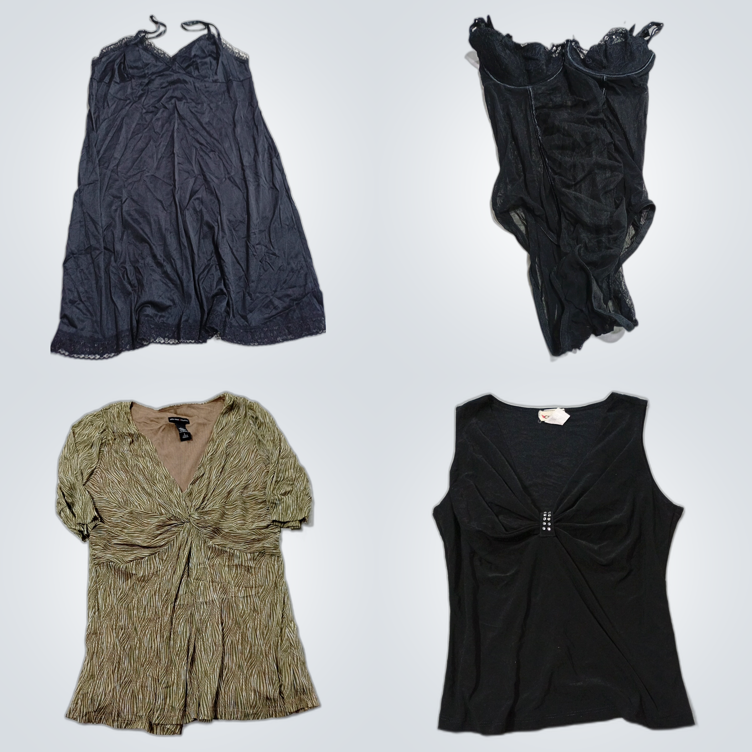 Designer & Brand Name Bundle: 10 Pc Women's Tops &..