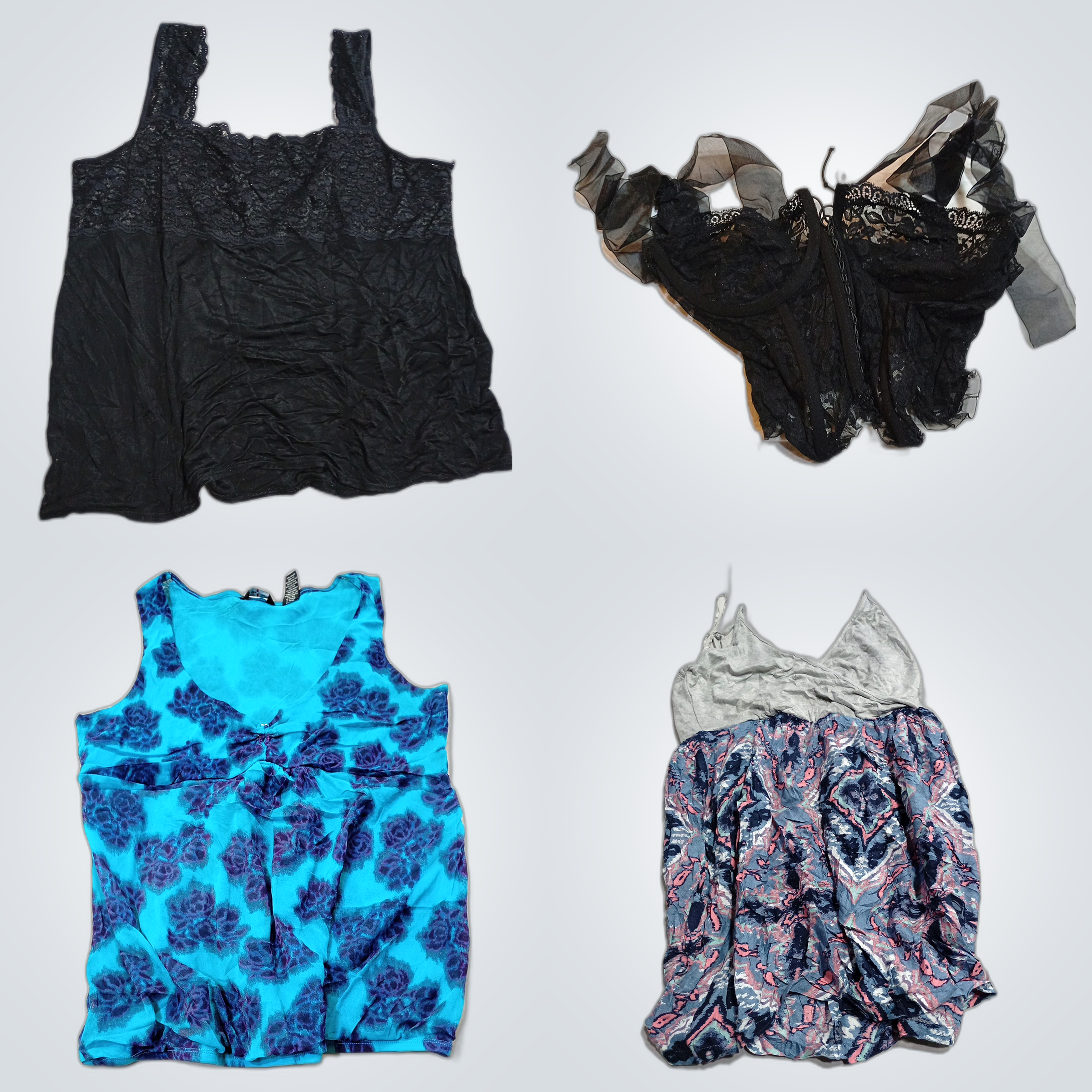 ROXY, bebe & More Women's Lace, Printed Top Bundle