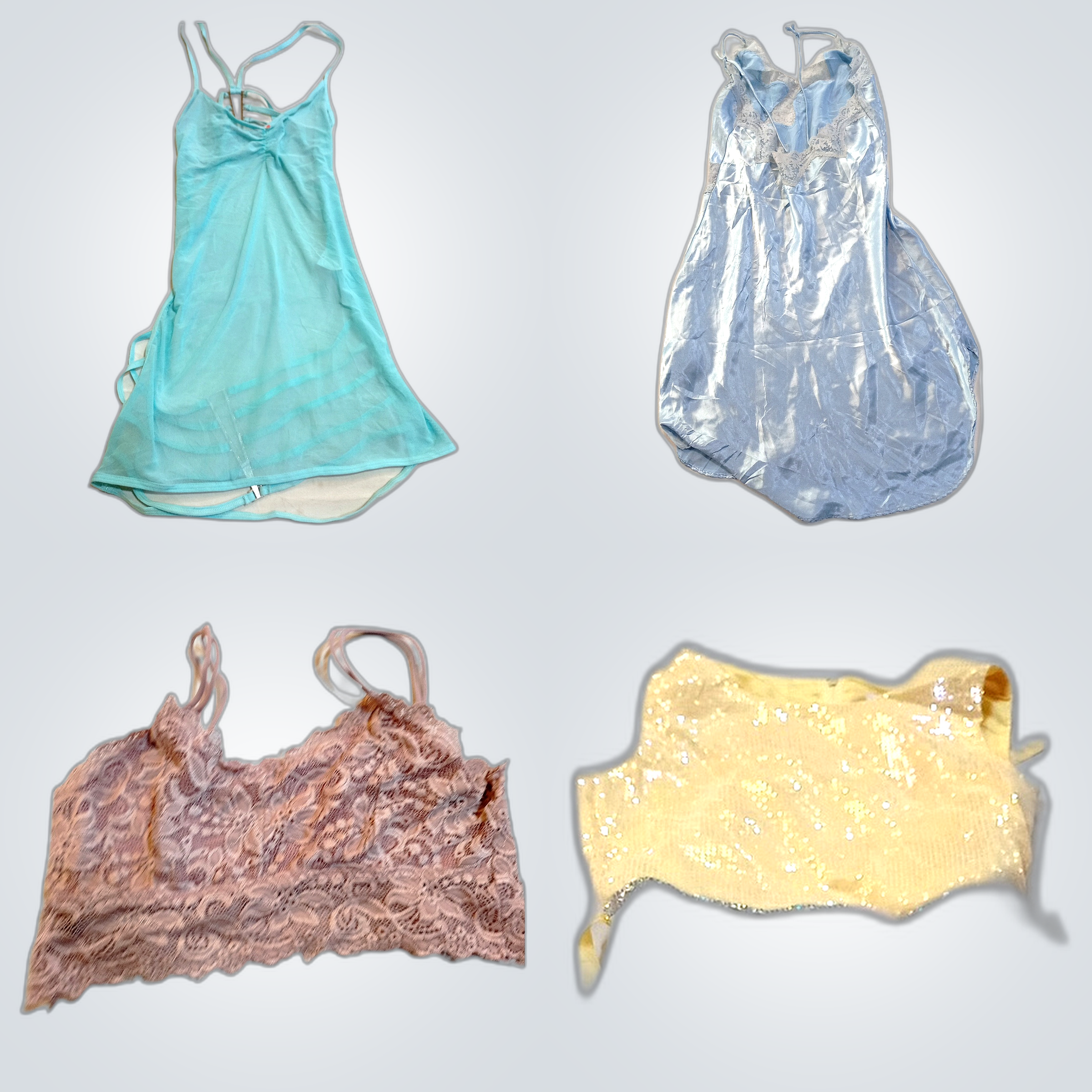 Ensemble Glamour : Harley-Davidson, Robes et Hauts..