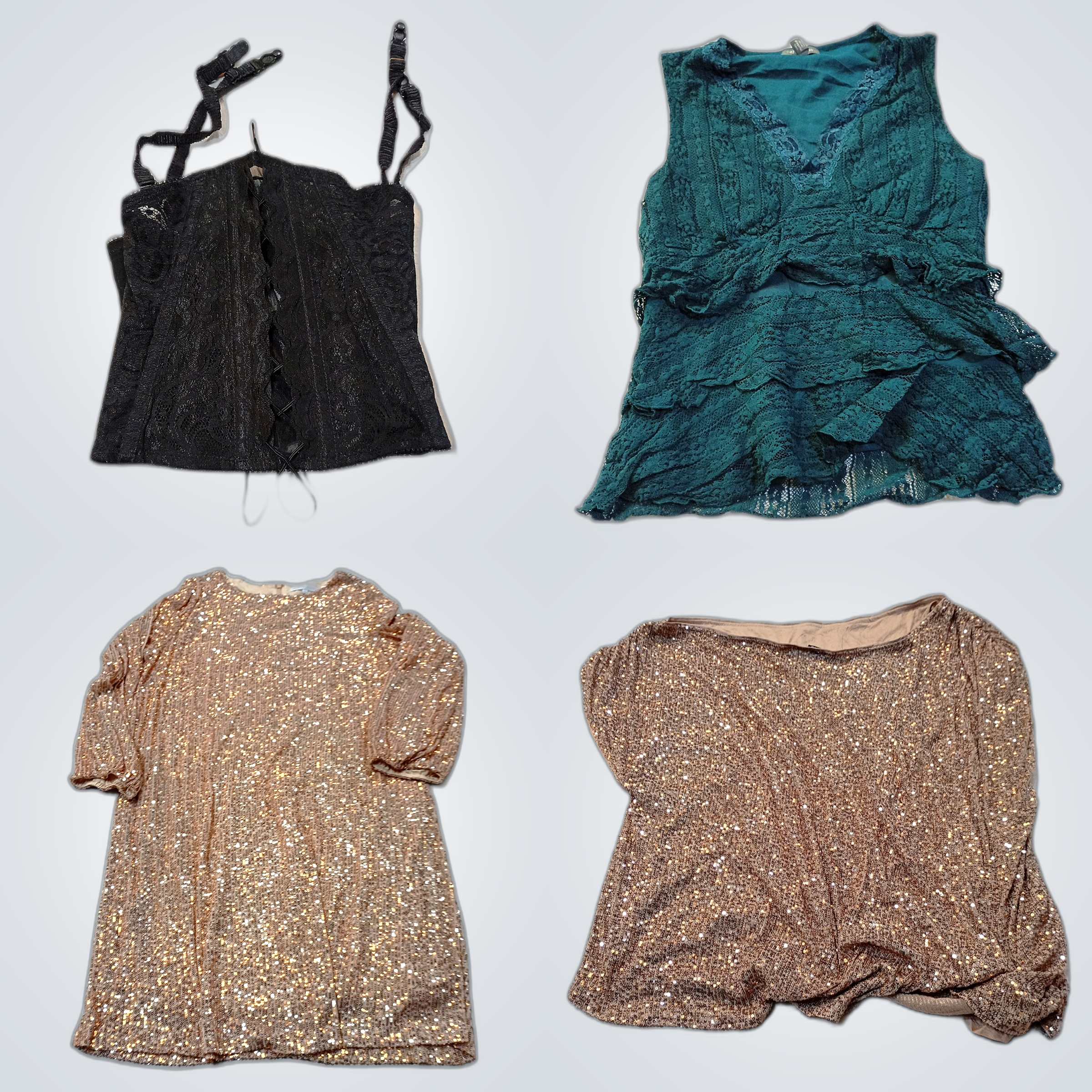 Pacchetto Glam con Paillettes: Zimble, Torrid, Pre..