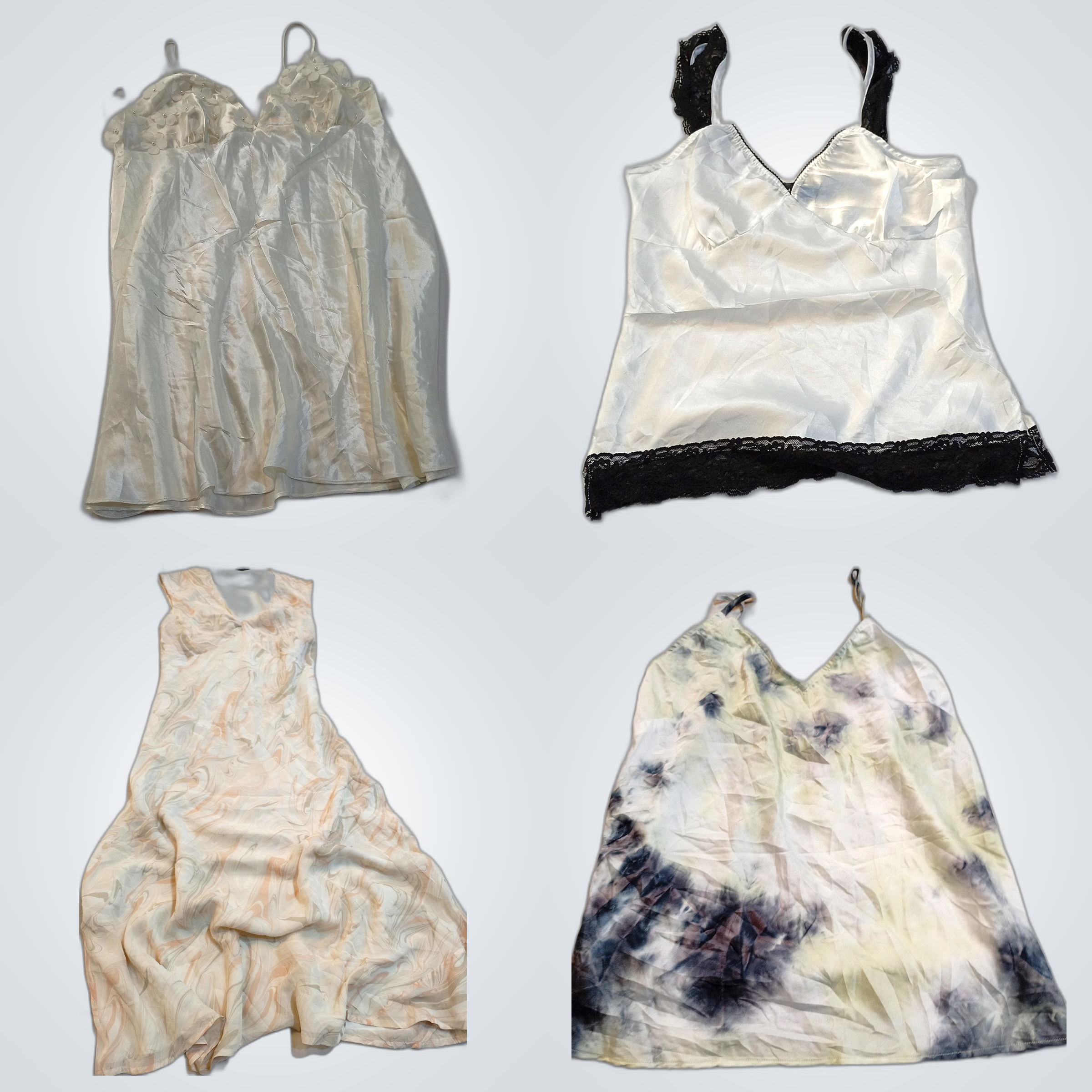 Victoria's Secret & More Lace Silk Camisoles Dress..