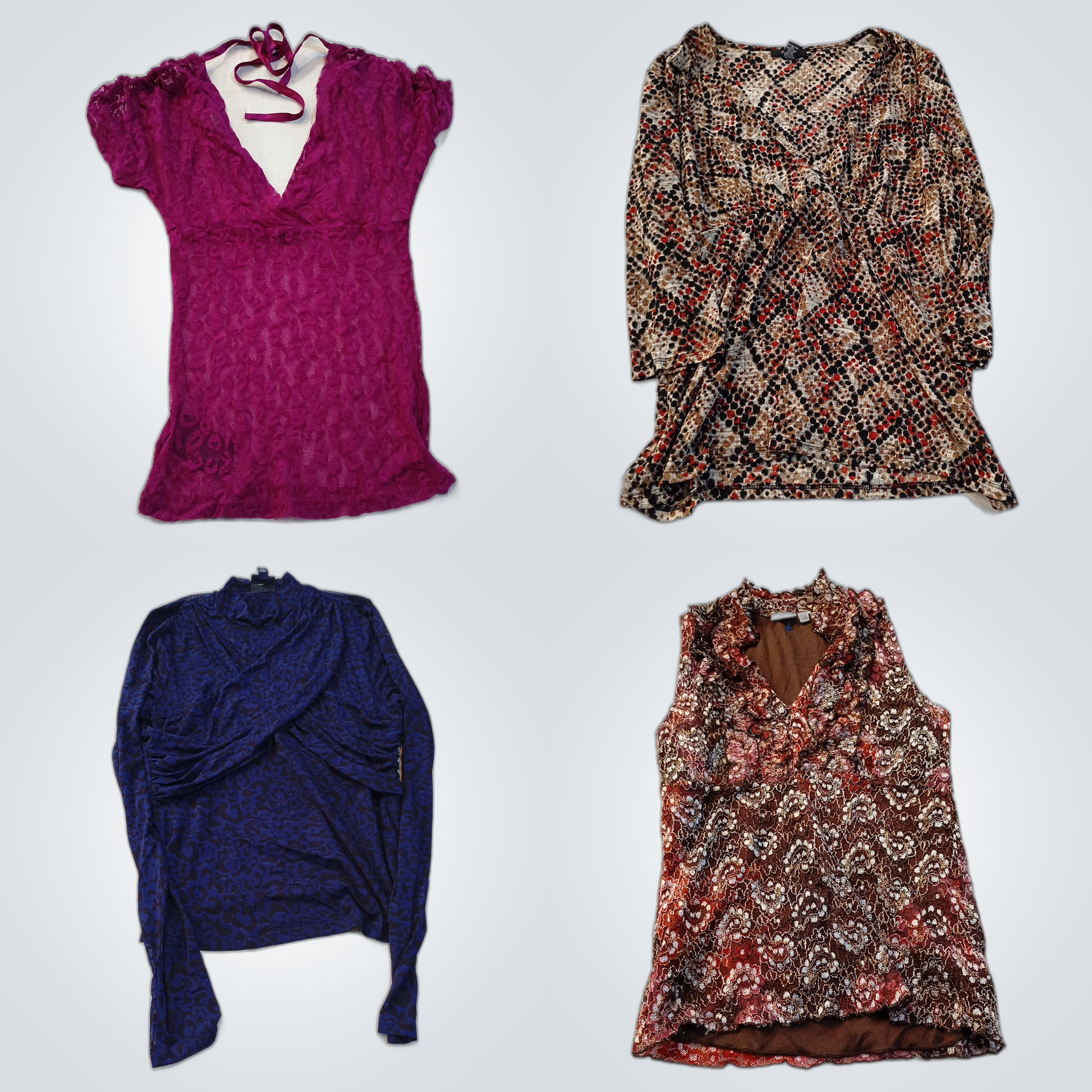 Lot de Blouses de Designer Alfani Tommy Hilfiger S..