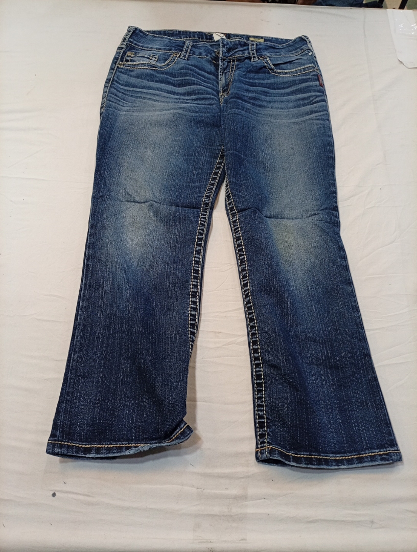 Pacote de Jeans Designer: 7 For All Mankind, Silve..