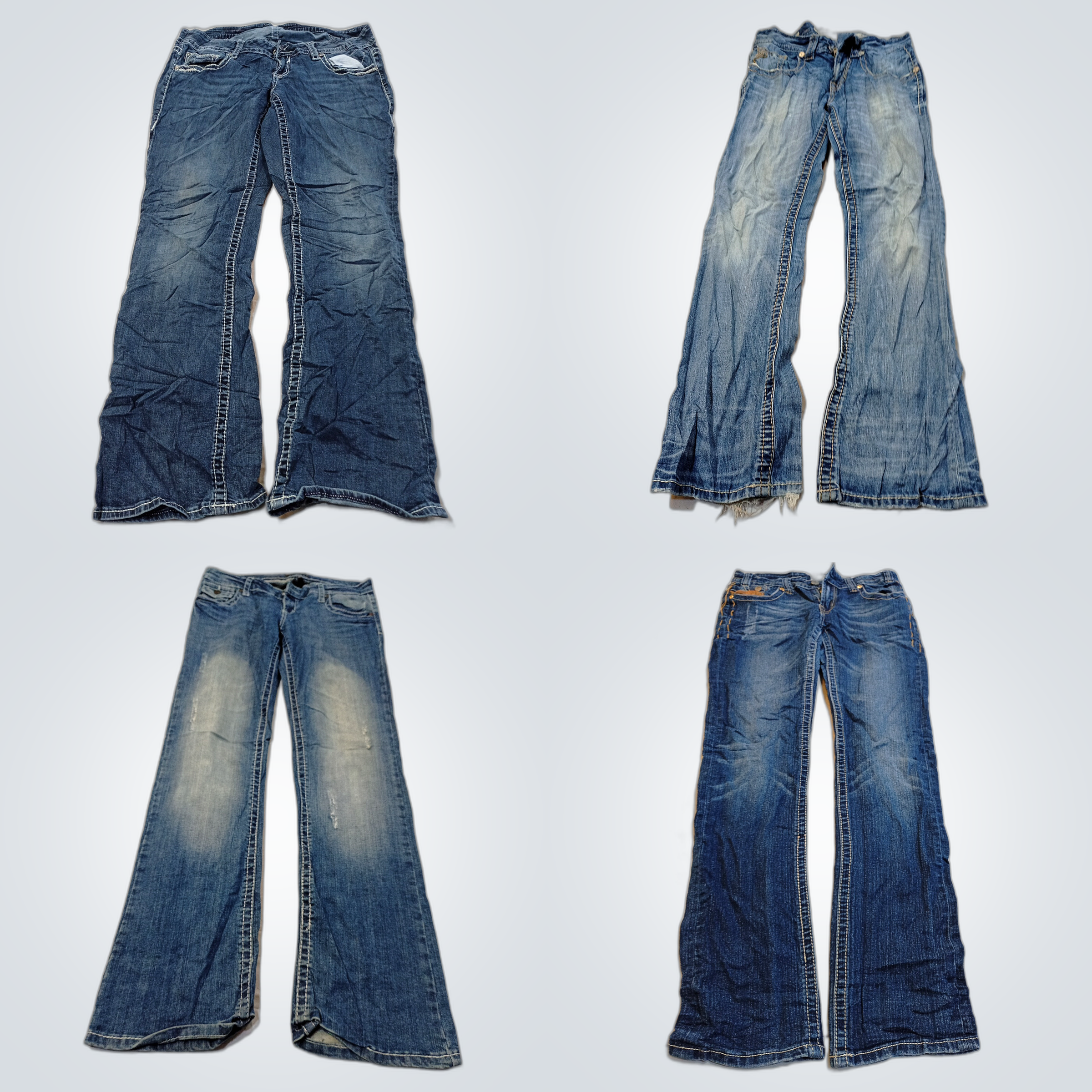 Vigoss, MEK & Ariat Denim Jeans Bundle - 7 Pezzi C..
