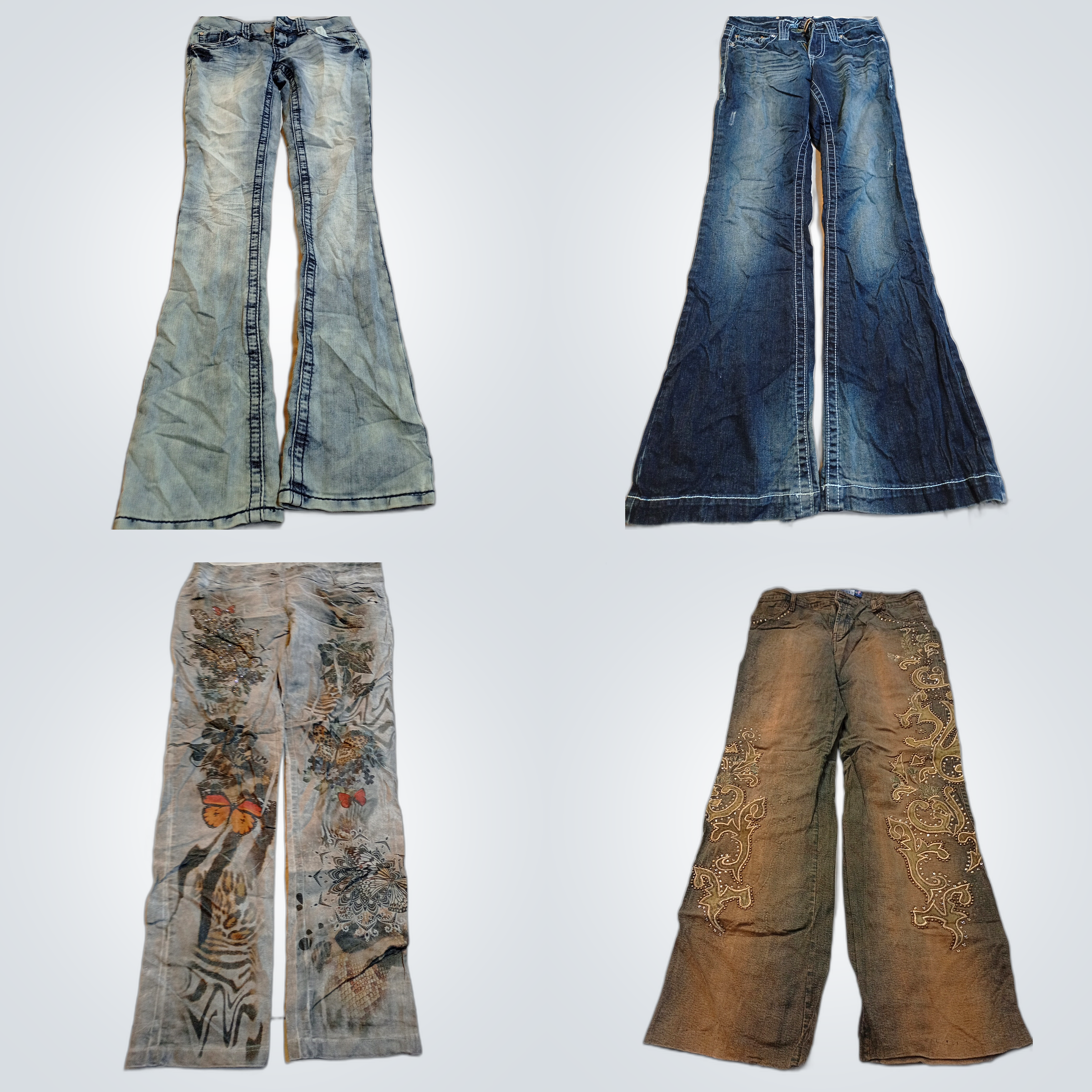 Flare & Bootcut Jeans Bundle - Almost Famous, Vani..