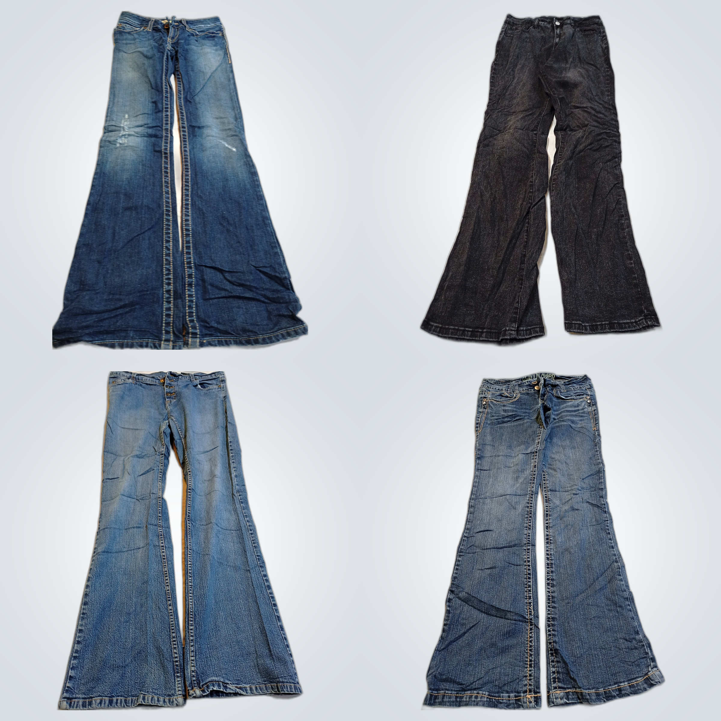 Flare Jeans Bundle - BKE, 7 For All Mankind, Silve..
