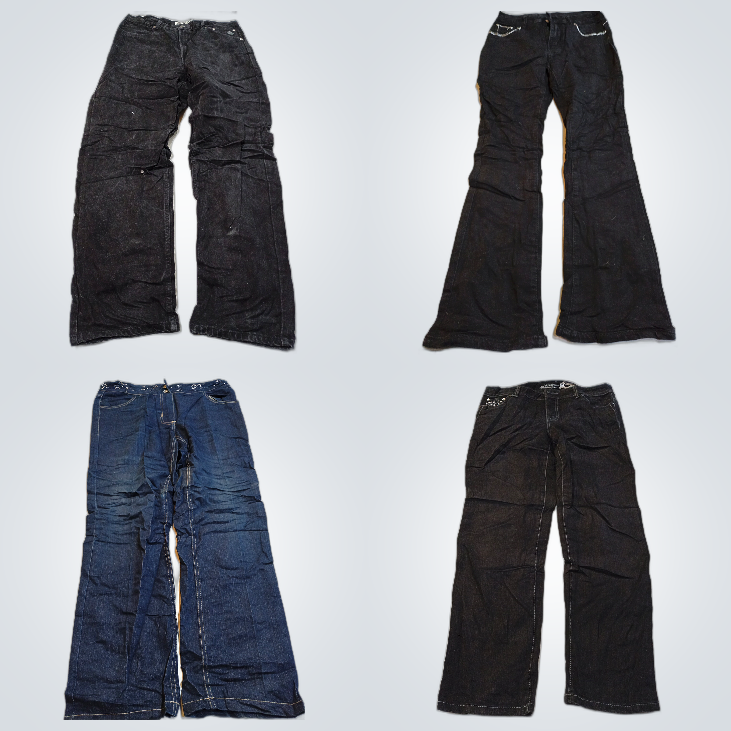 Pacchetto di jeans in denim Harley-Davidson, Seven..