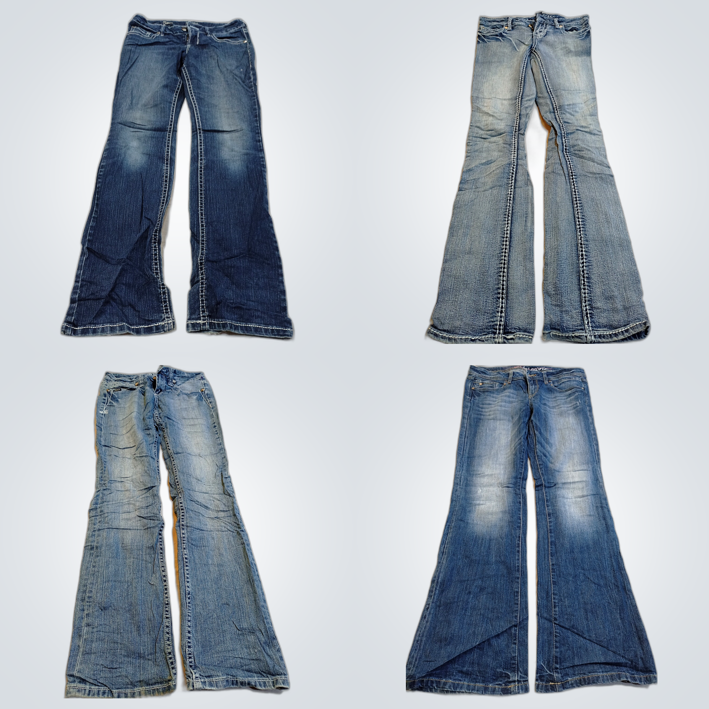 Ensemble de denim légèrement utilisé : Wrangler, A..
