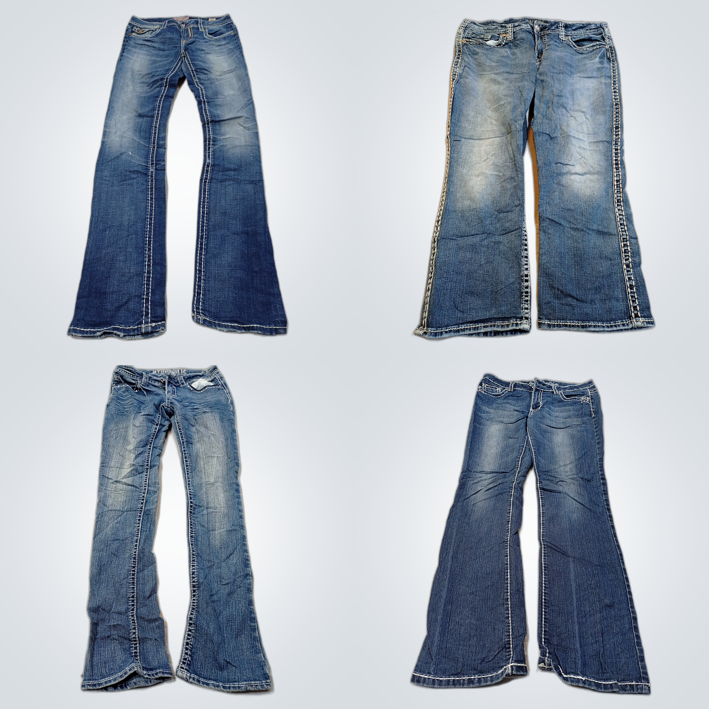 Gently Used Denim Bundle: Merklein, Prana, Silvert..