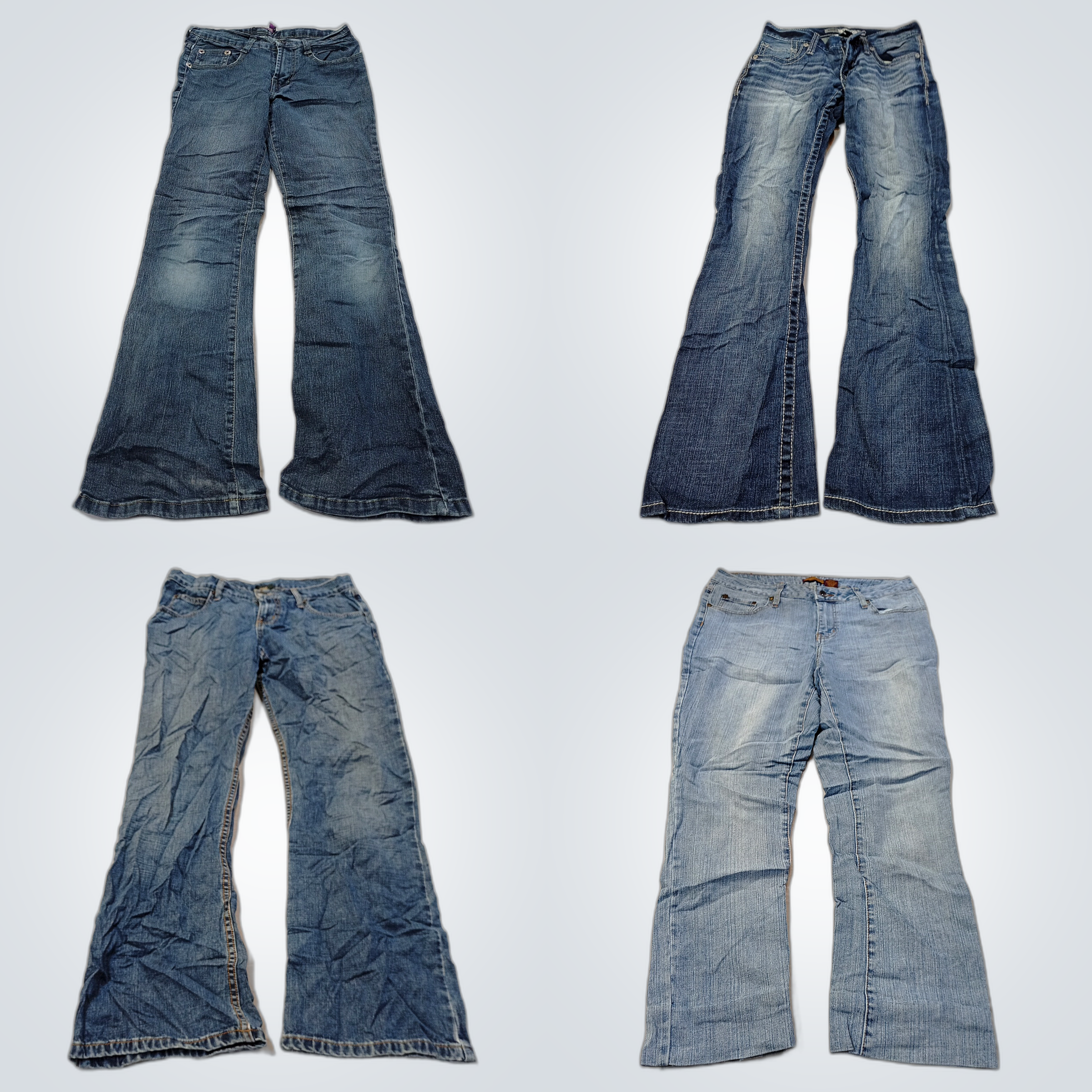 Wrangler, BKE & 7 For All Mankind Jeans Bundle - 7..