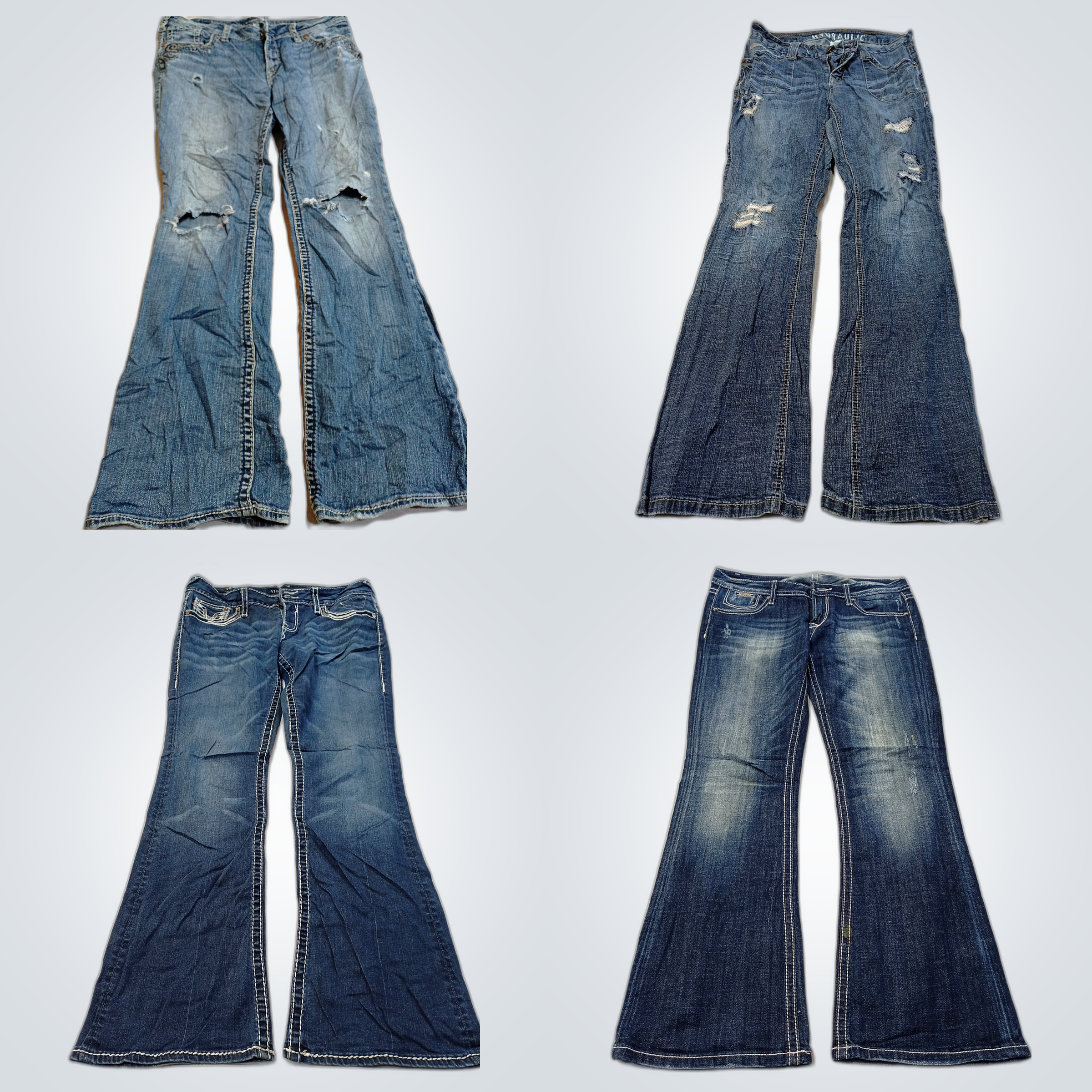 Lot de denim légèrement utilisé : SUKI FLAP, Hydra..