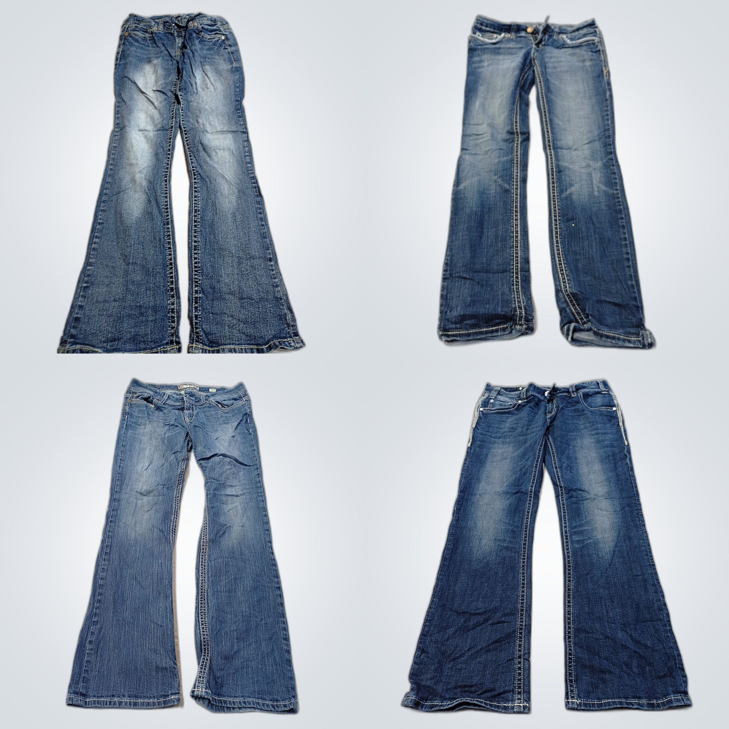 Pacote de Jeans: Guess, Rock & Republic, Lote Mist..