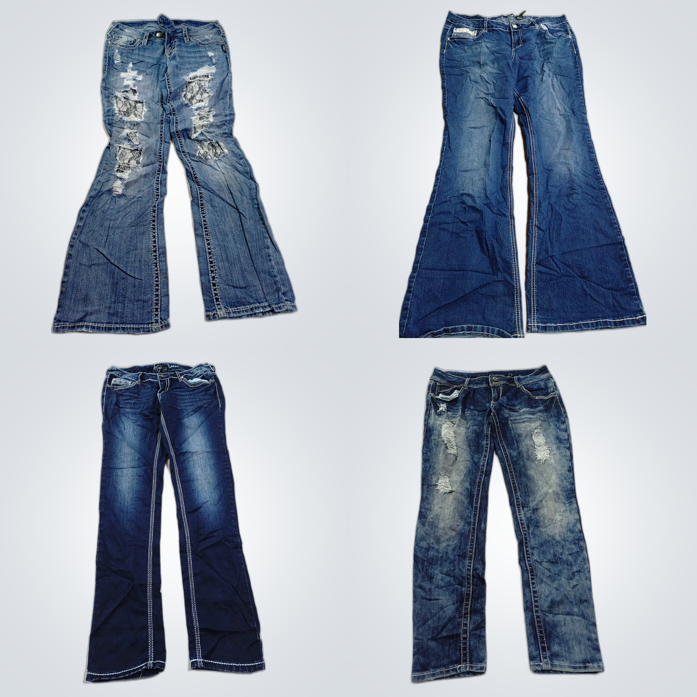 Ensemble de Jeans : Silver, Wrangler, Guess et Plu..