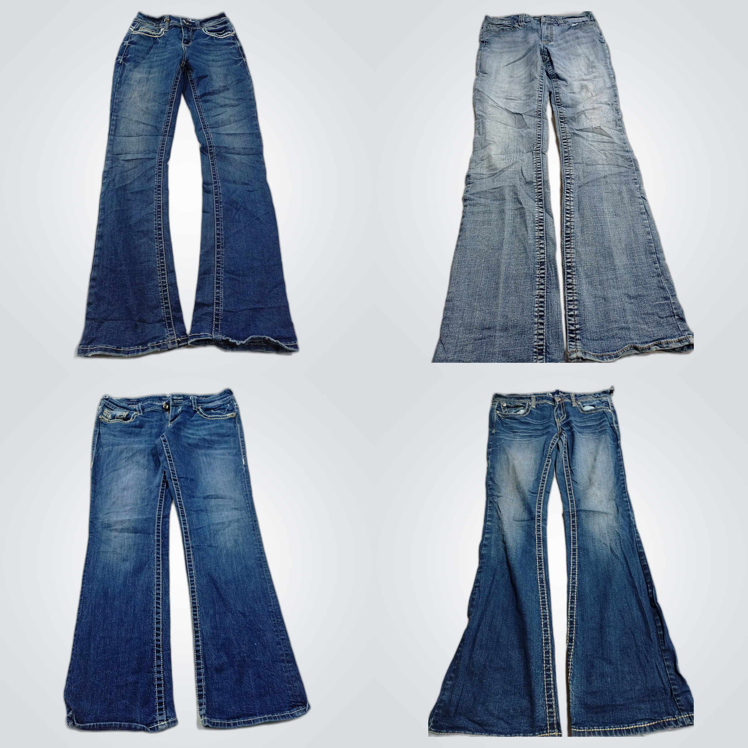 Western Blue, ana & More Denim Jeans Bundle Flare ..