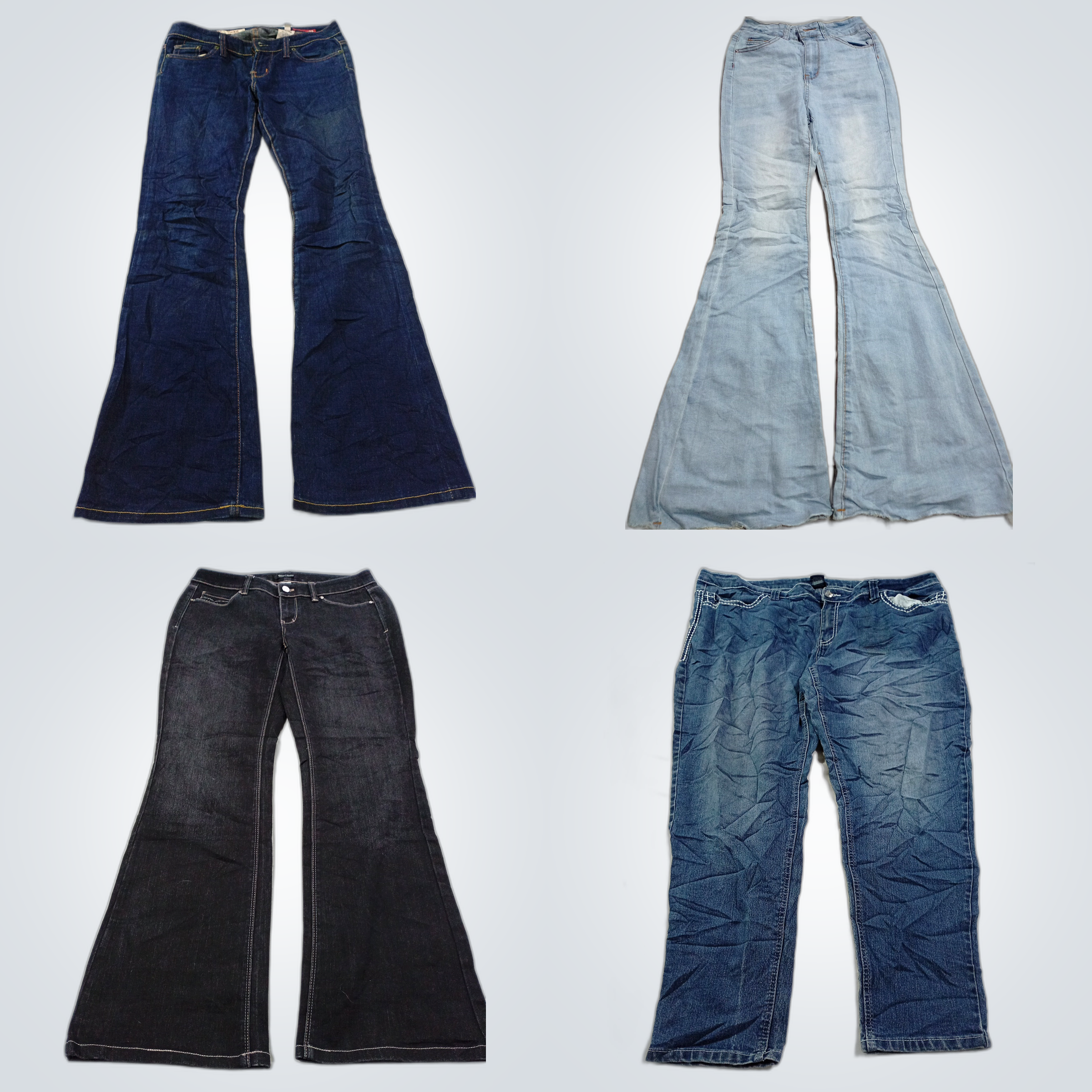 Flare Jeans Bundle 7 For All Mankind WHBM Super Fa..