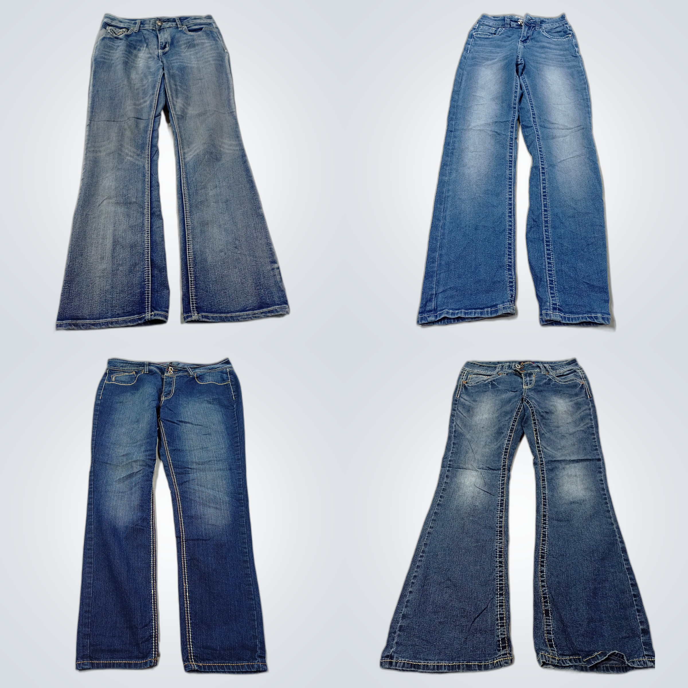 CATO, Y Jeans & More Denim Bundle - 7 Piece Mix of..