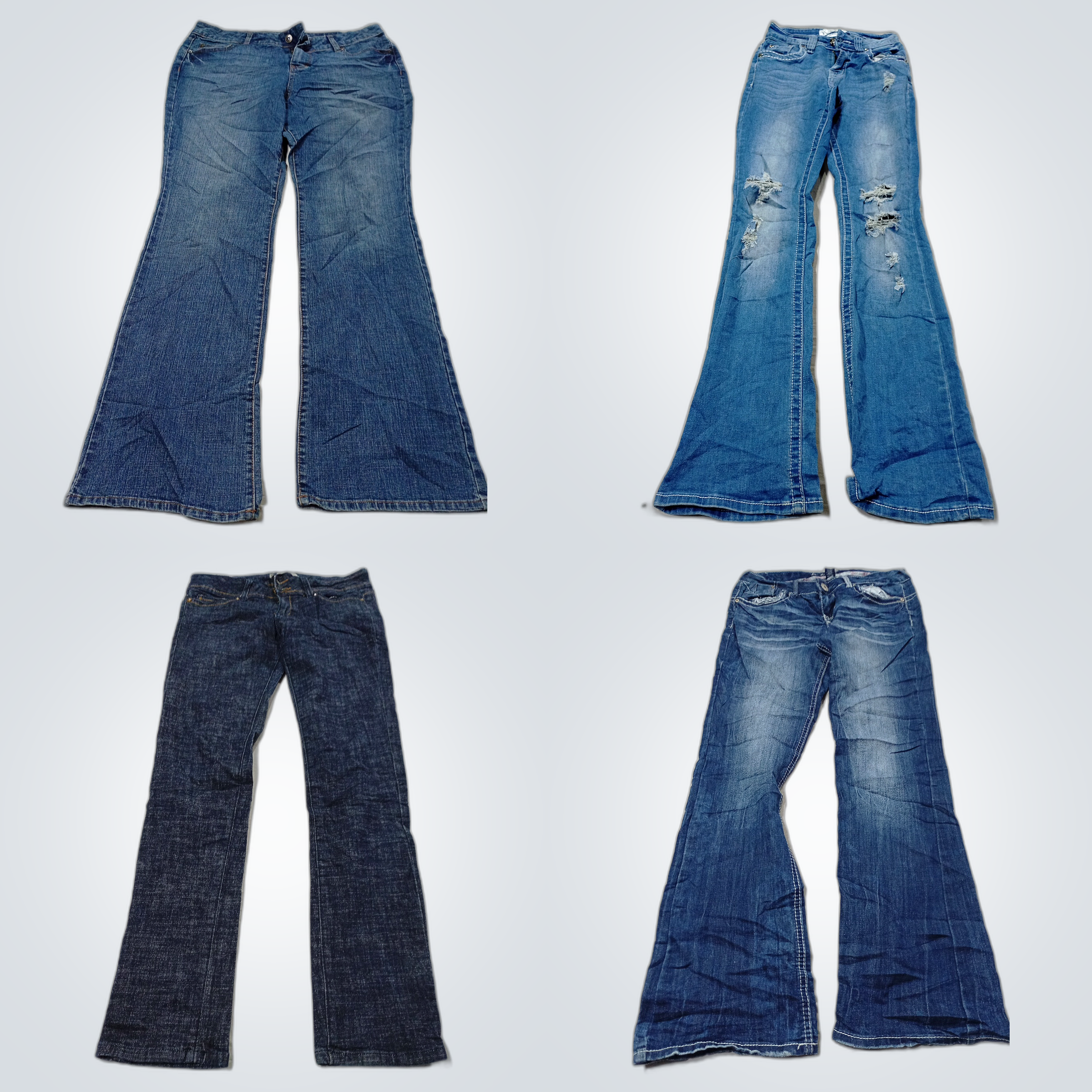 Jeans Bundle: 7 For All Mankind, Wrangler, Y JEANS..