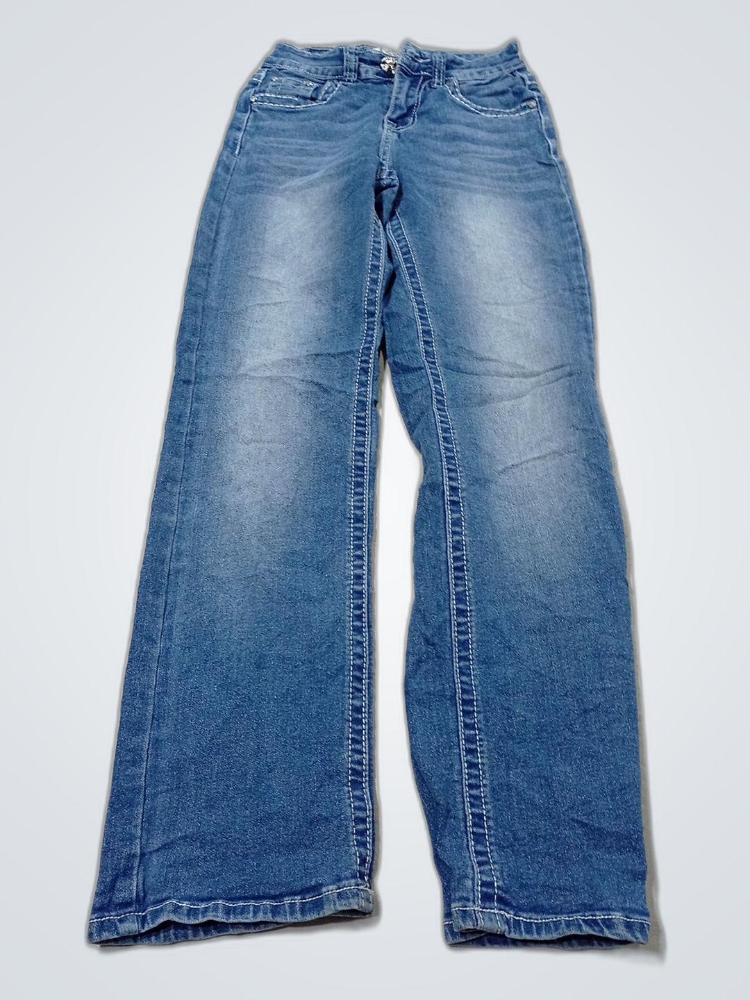 Y Jeans Wide-Leg Denim