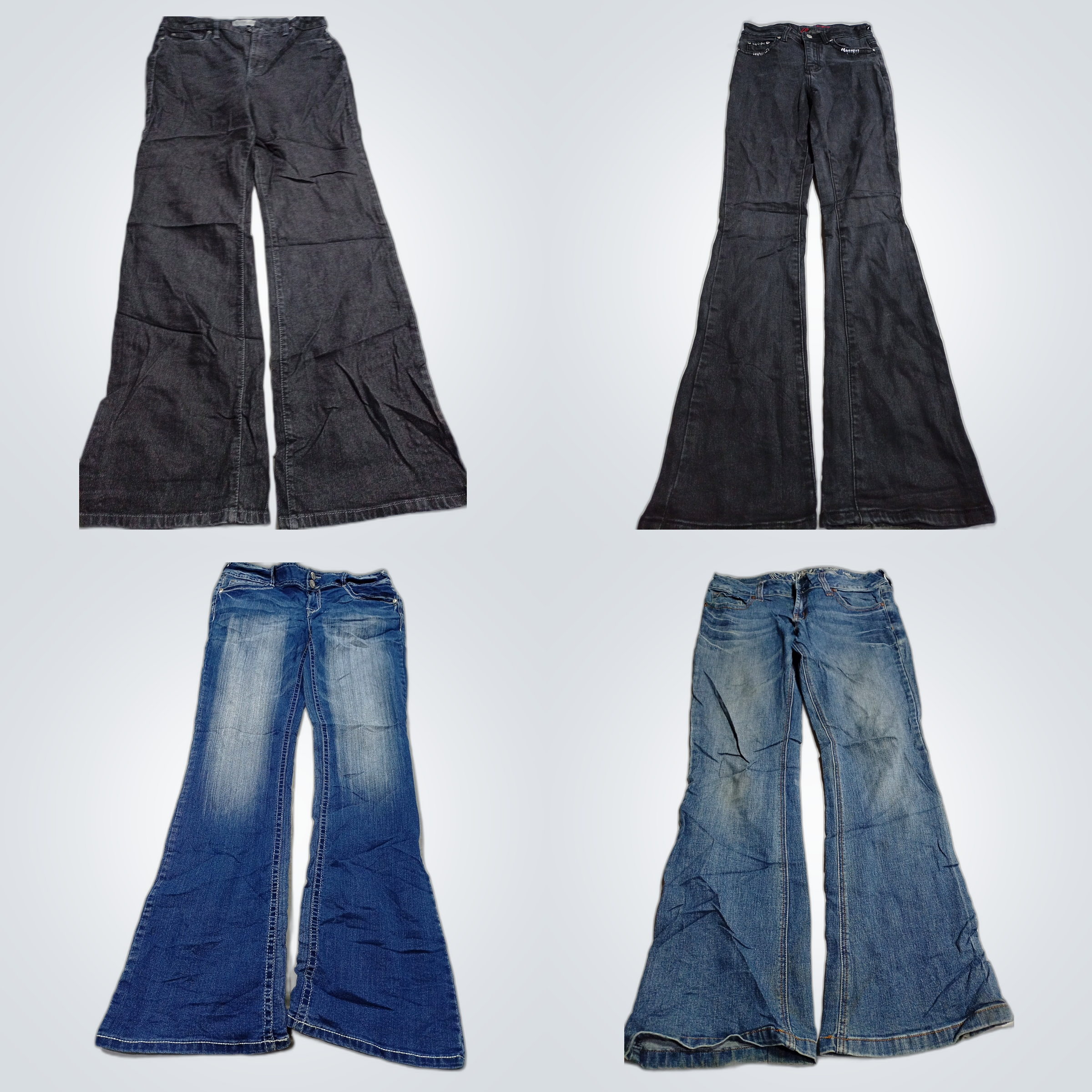 Flare Jeans Bundle - 7 For All Mankind, MINTAR, DK..