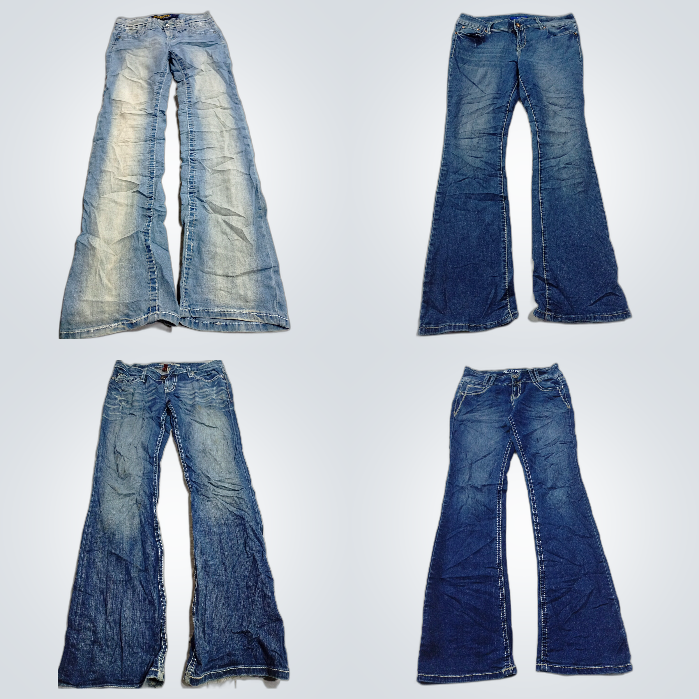 Lot de jeans légèrement utilisés - Angels, APT.9, ..