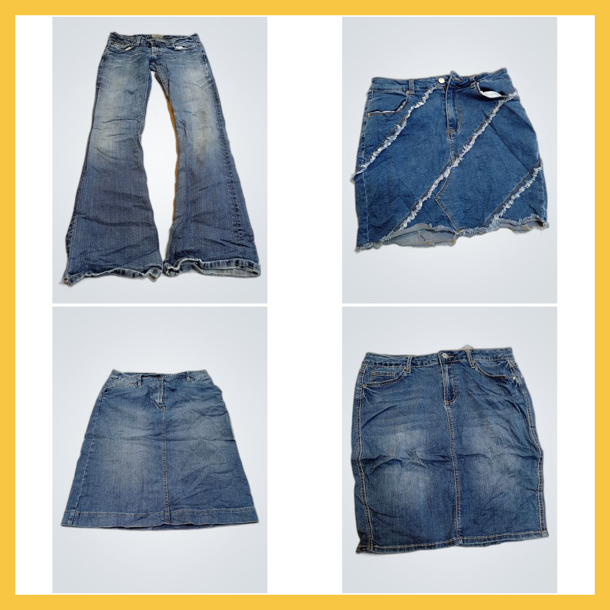 Pacote de Denim: 7 For All Mankind, Talbots, Old N..