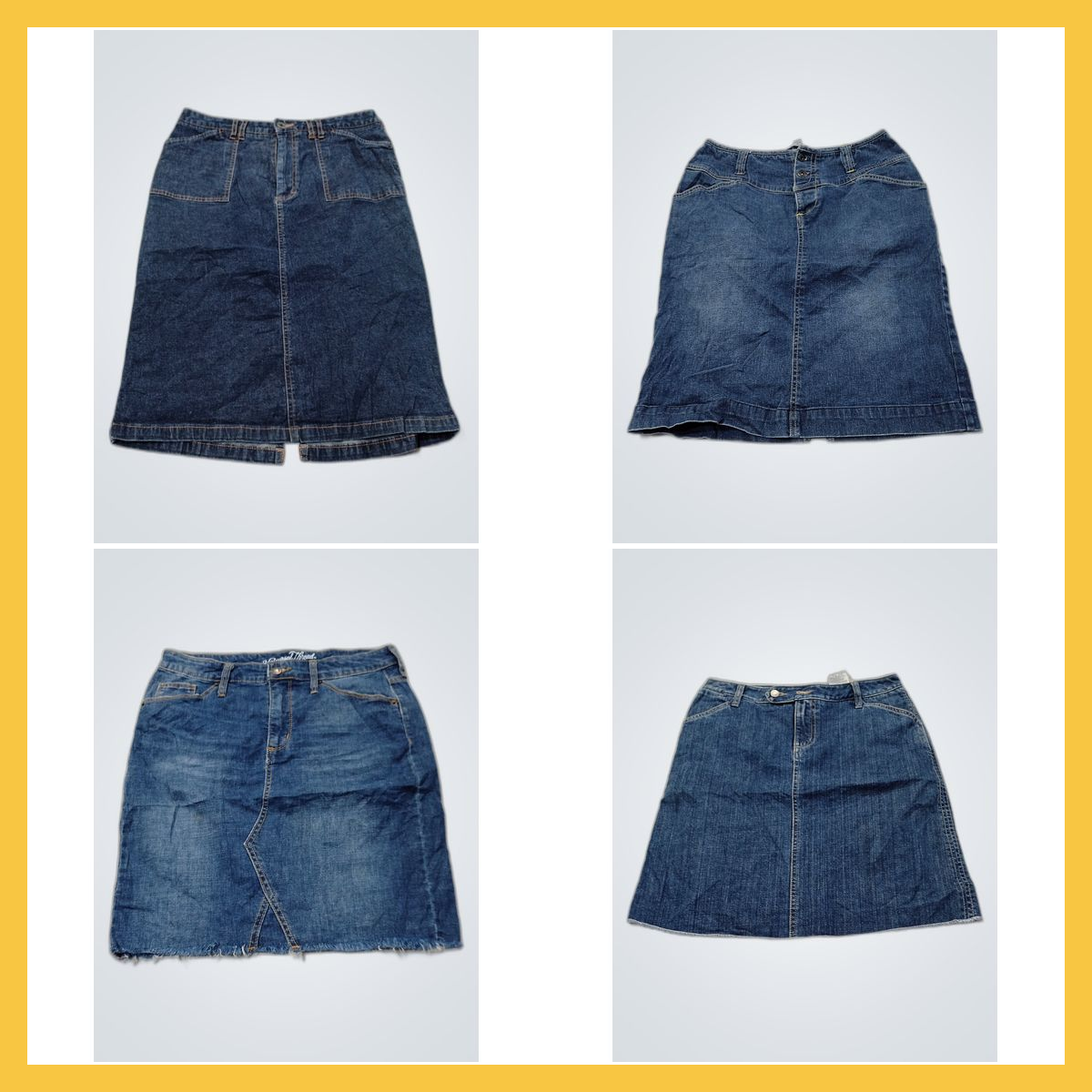 Conjunto de Saias Jeans - Sonoma, Eddie Bauer e Ma..