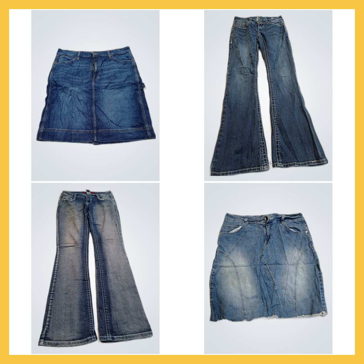 Pacote de Jeans de Designer: CATO, 7 For All Manki..