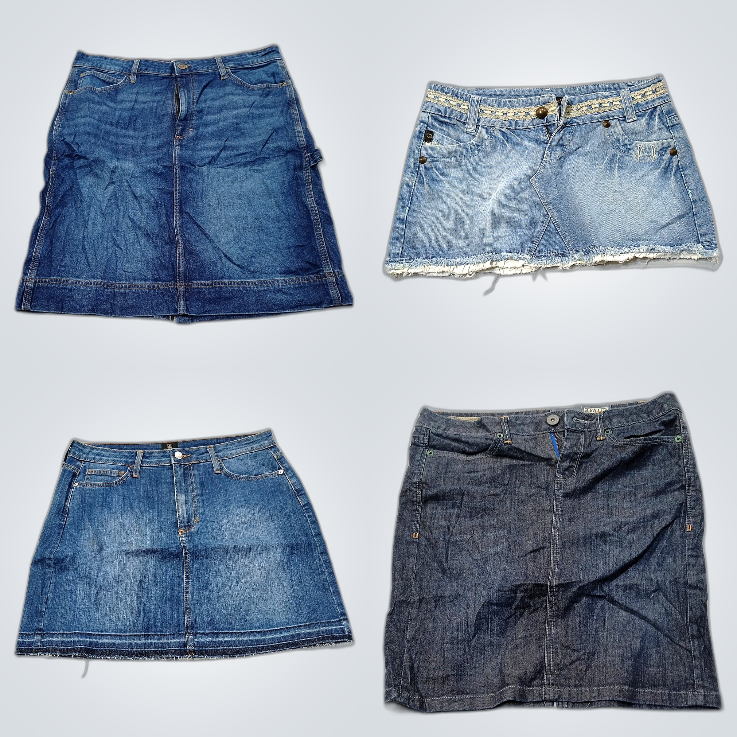 Vintage Chic Skirt Trio