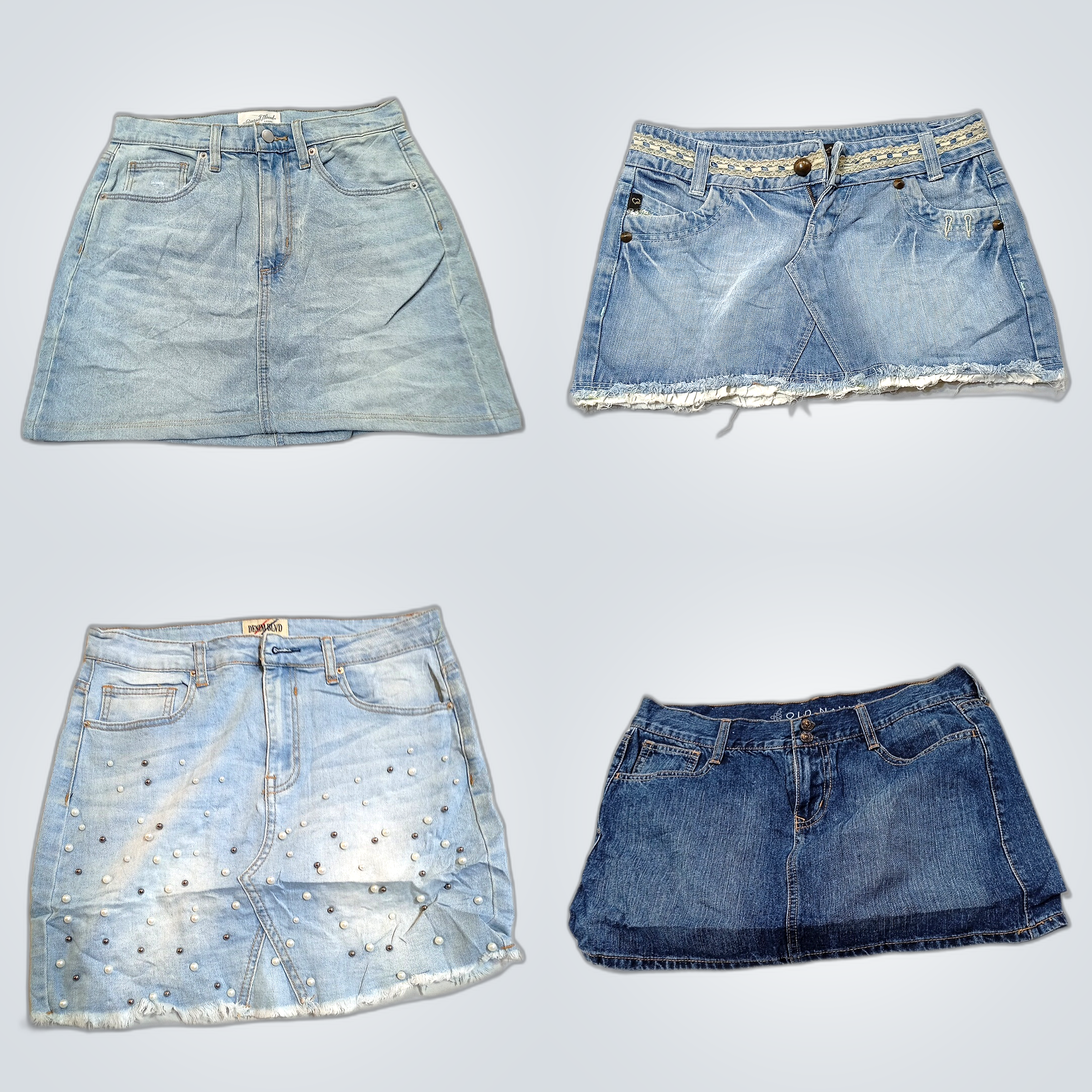 Bundles de jupes en denim