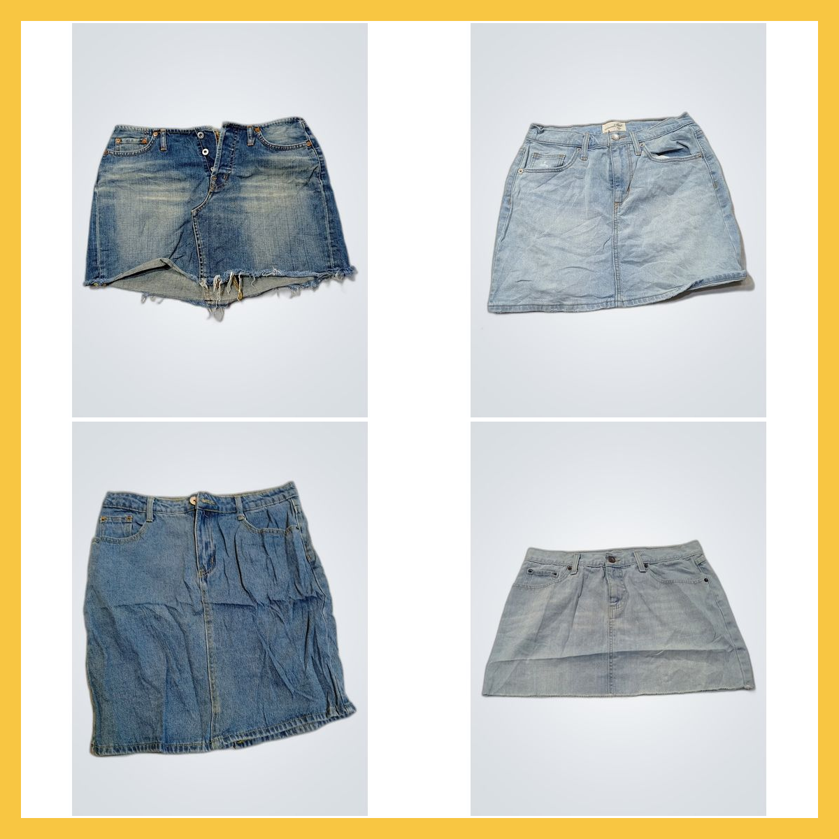 Glam Denim Skirt Bundle Gloria Vanderbilt American..